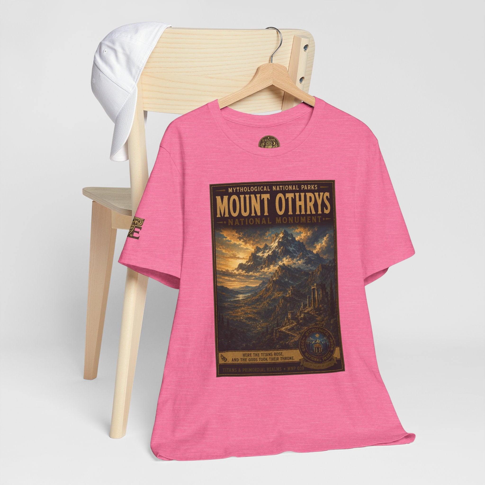 Mythological National Parks COLLECTION V- #039-050 TITANS & PRIMORDIAL REALMS | Vintage nature poster Tee | Mythological National Parks graphic shirt