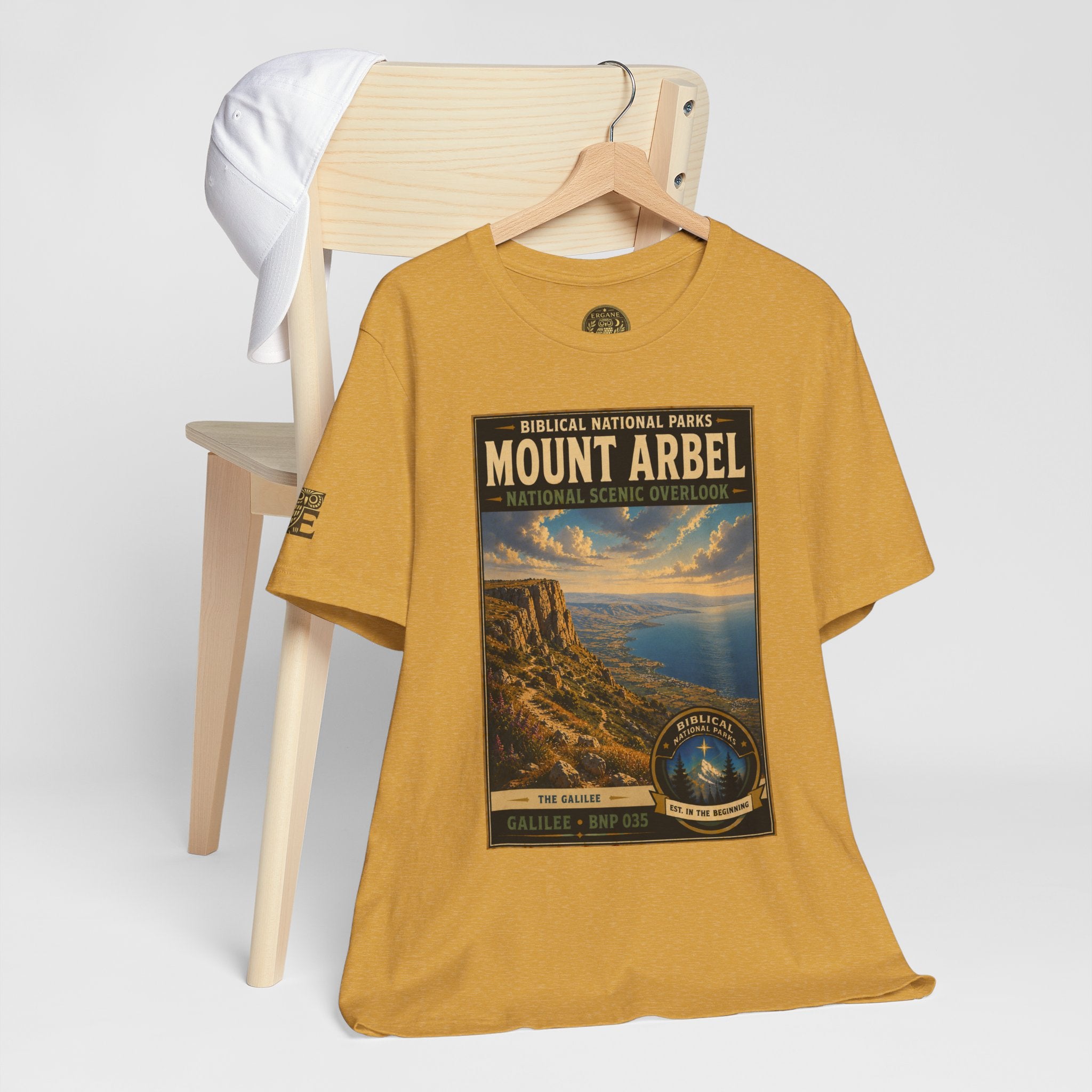 Biblical National Parks Collection VI- Galilee #035/035 The Galilee | Vintage nature poster Tee | Biblical national parks graphic shirt