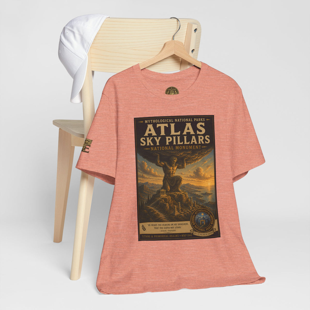 Mythological National Parks COLLECTION V- #044-050 TITANS & PRIMORDIAL REALMS | Vintage nature poster Tee | Mythological National Parks graphic shirt