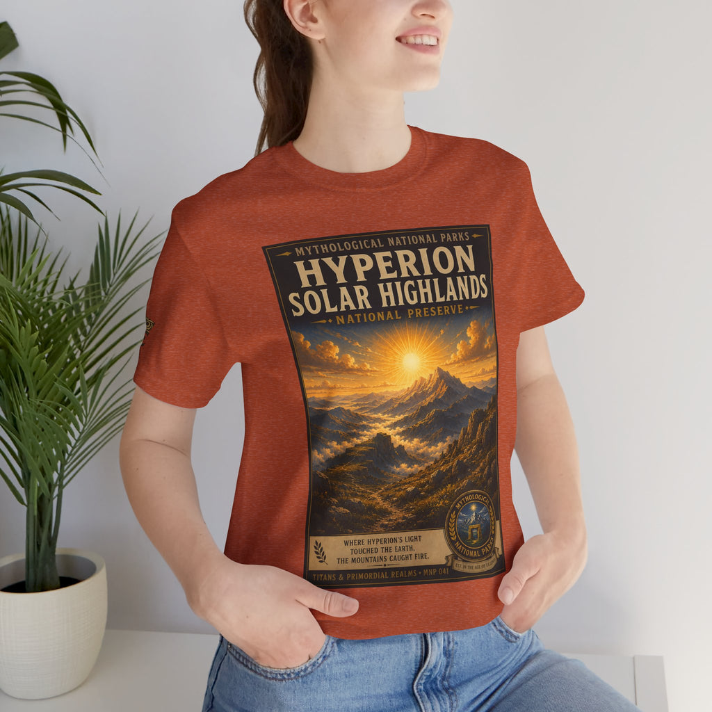 Mythological National Parks COLLECTION V- #041-050 TITANS & PRIMORDIAL REALMS | Vintage nature poster Tee | Mythological National Parks graphic shirt