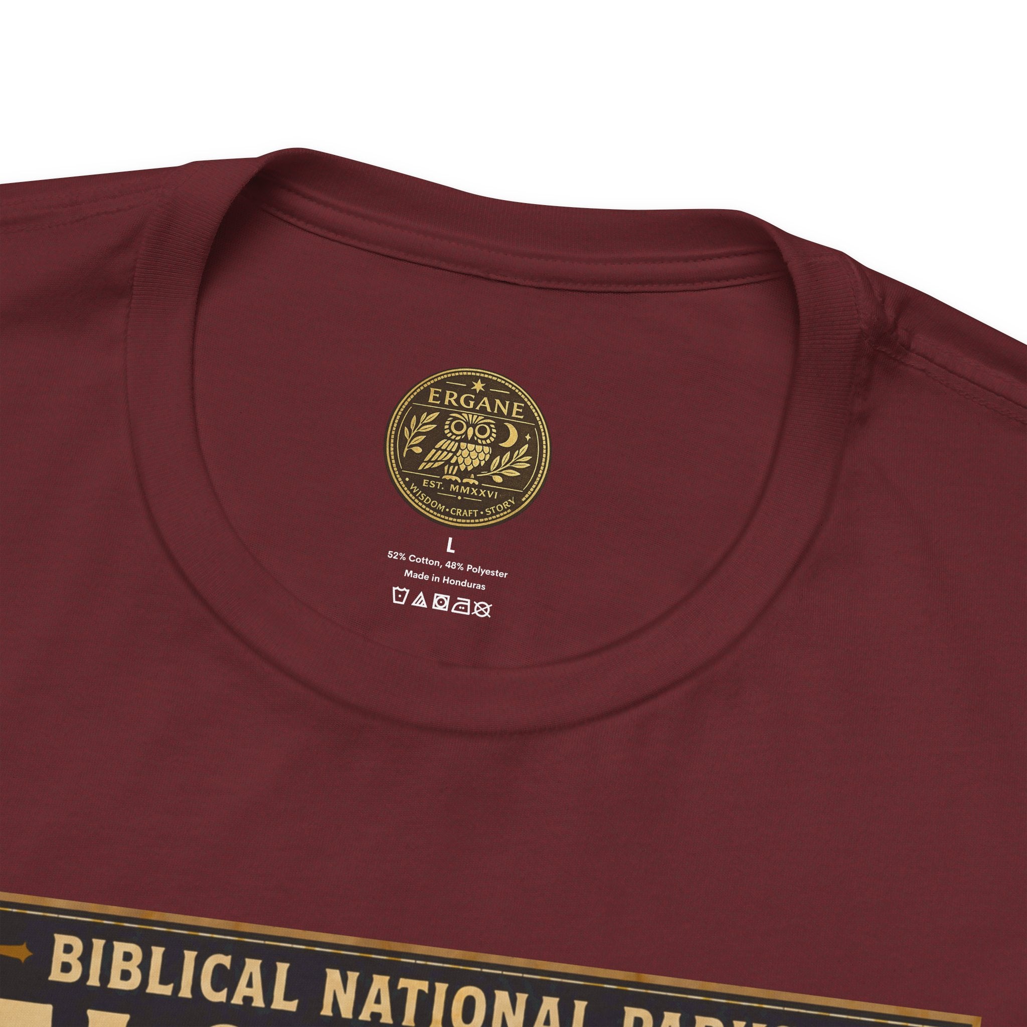 Biblical National Parks Collection VI- Galilee #031/035 Matthew 4 & Mark 1 | Vintage nature poster Tee | Biblical national parks graphic shirt