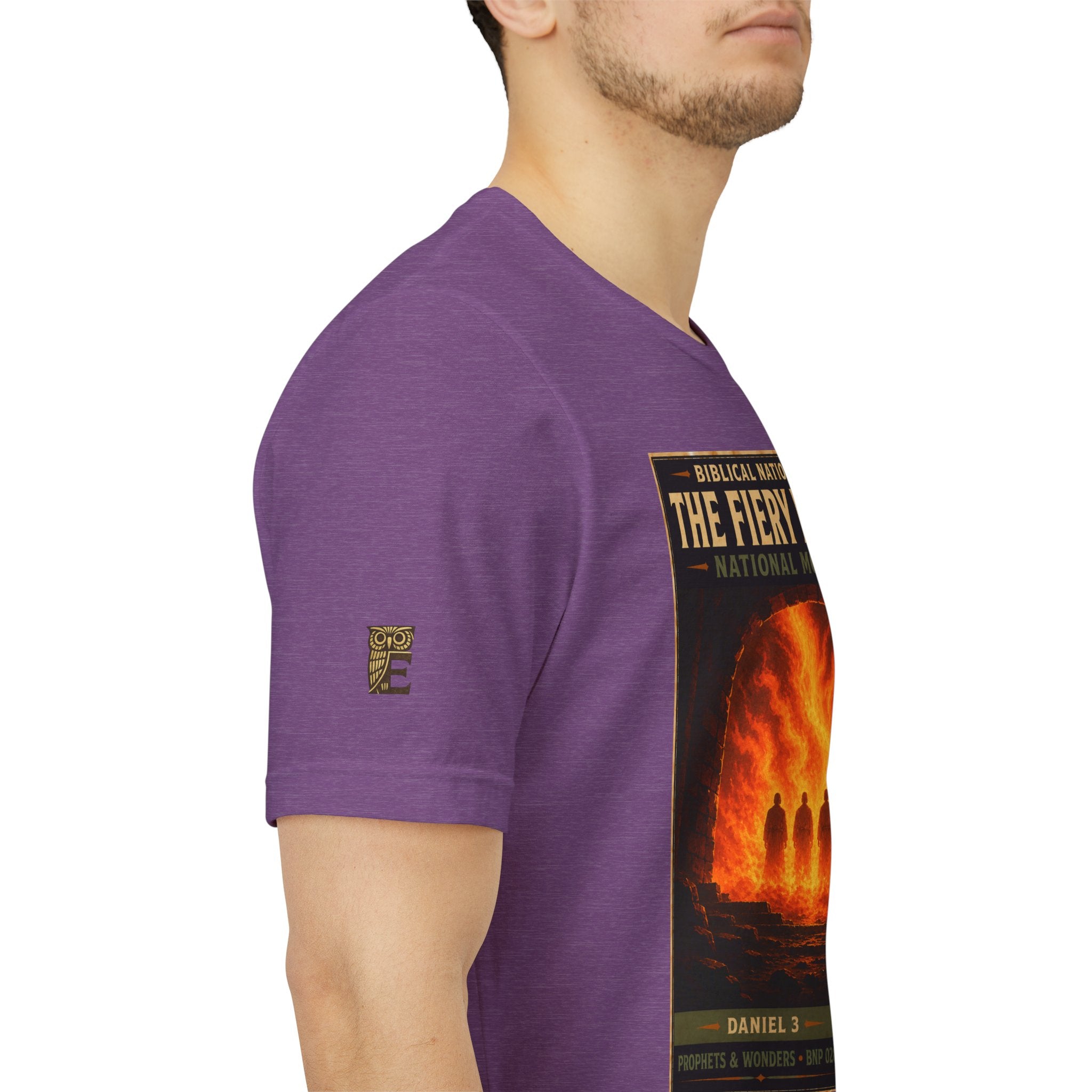 Biblical National Parks Collection V- Prophets & Wonders #028/030 Daniel 3 | Vintage nature poster Tee | Biblical national parks graphic shirt