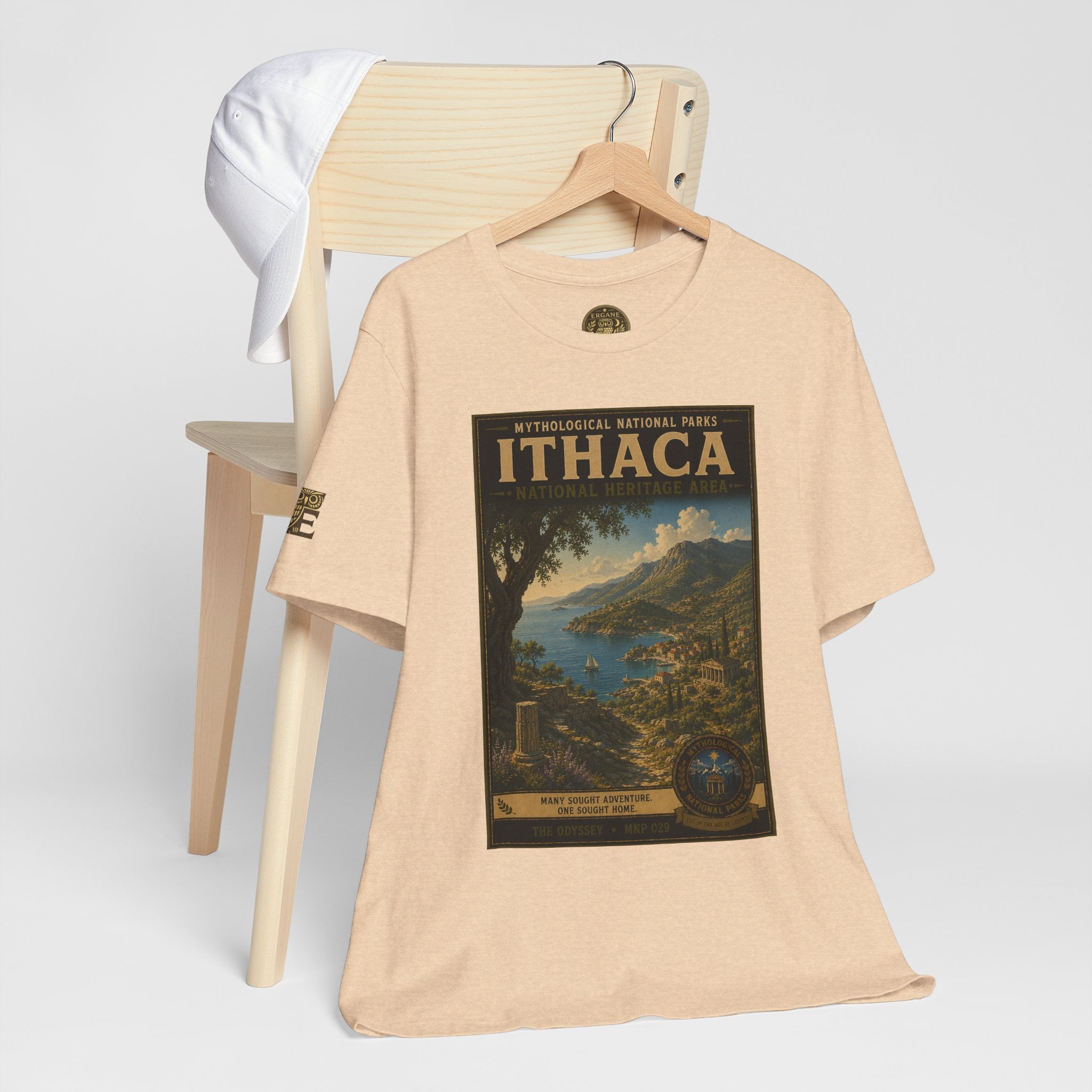 Mythological National Parks Collection IV- #029-038 - THE ODYSSEY | Vintage nature poster Tee | Mythological National Parks graphic shirt