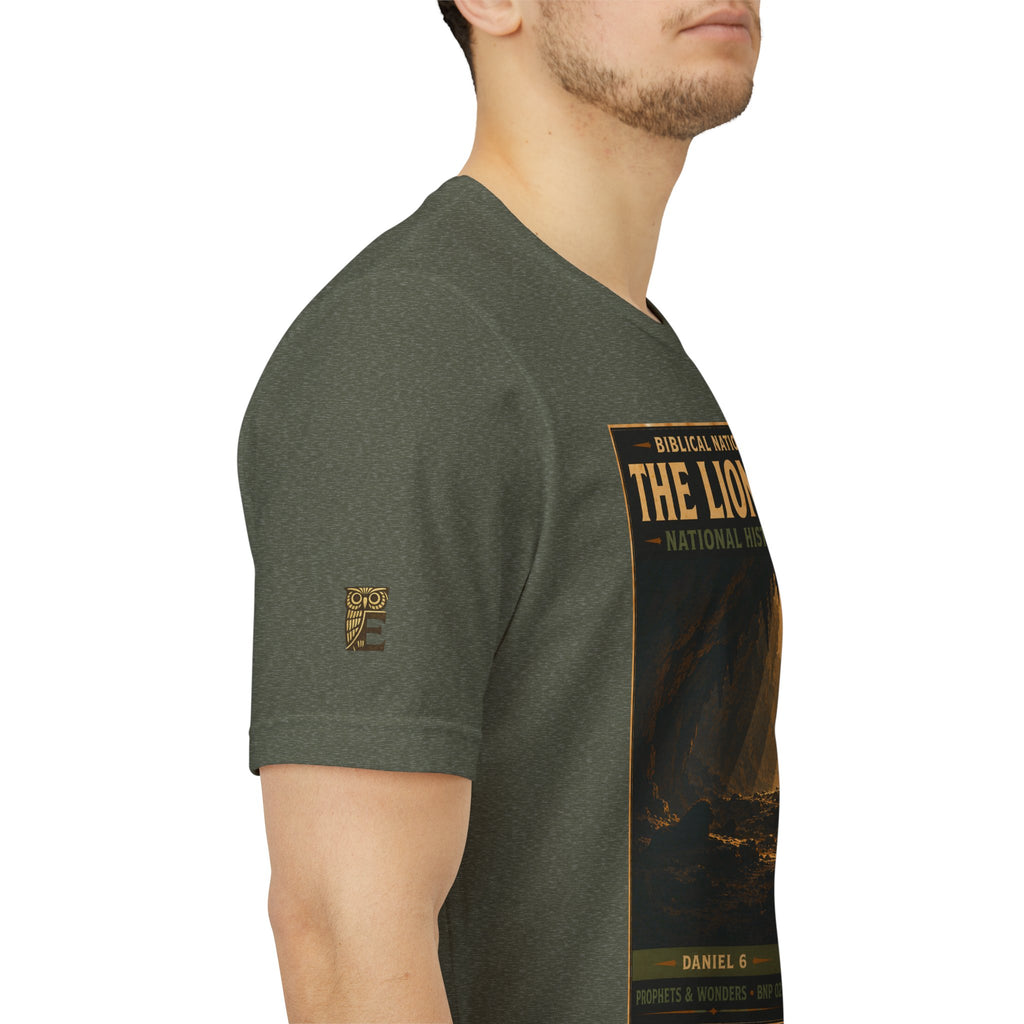 Biblical National Parks Collection V- Prophets & Wonders #027/030 Daniel 6 | Vintage nature poster Tee | Biblical national parks graphic shirt