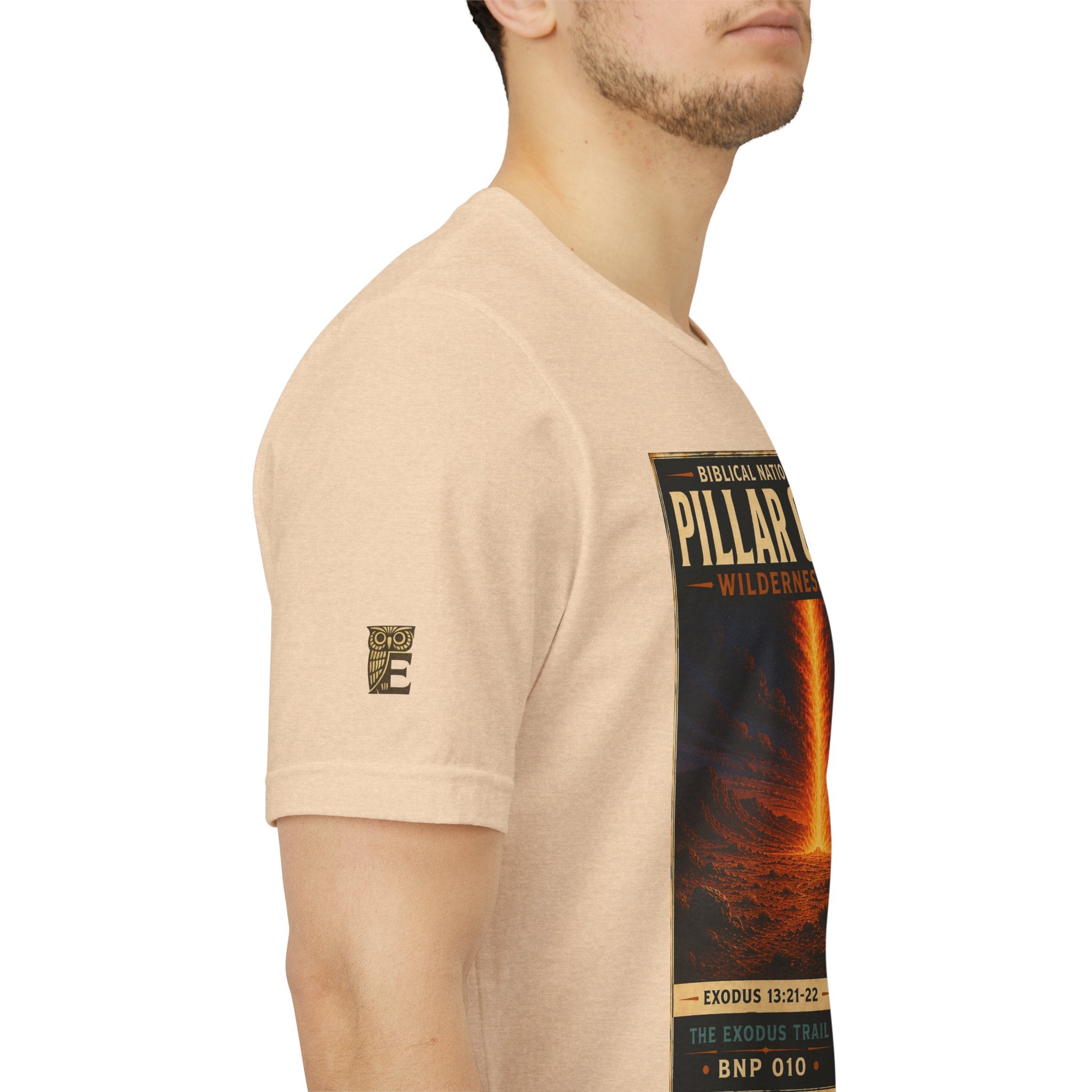 Biblical National Parks Collection II- The Exodus Trail #010/013 Exodus 13: 21-22 | Vintage nature poster Tee | Biblical national parks graphic shirt