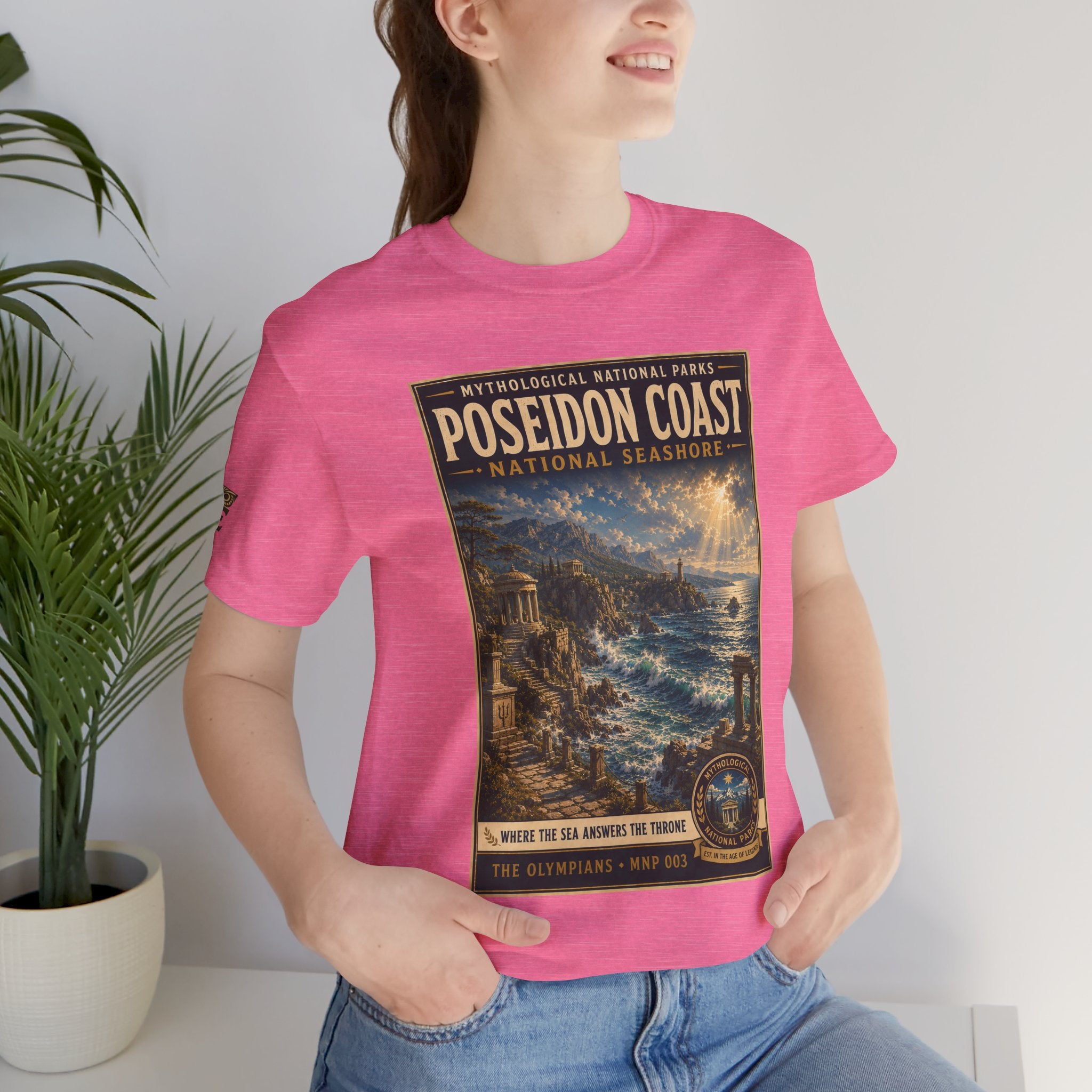 Mythological National Parks Collection I- #003-007 - The Olympians | Vintage nature poster Tee | Mythological National Parks graphic shirt