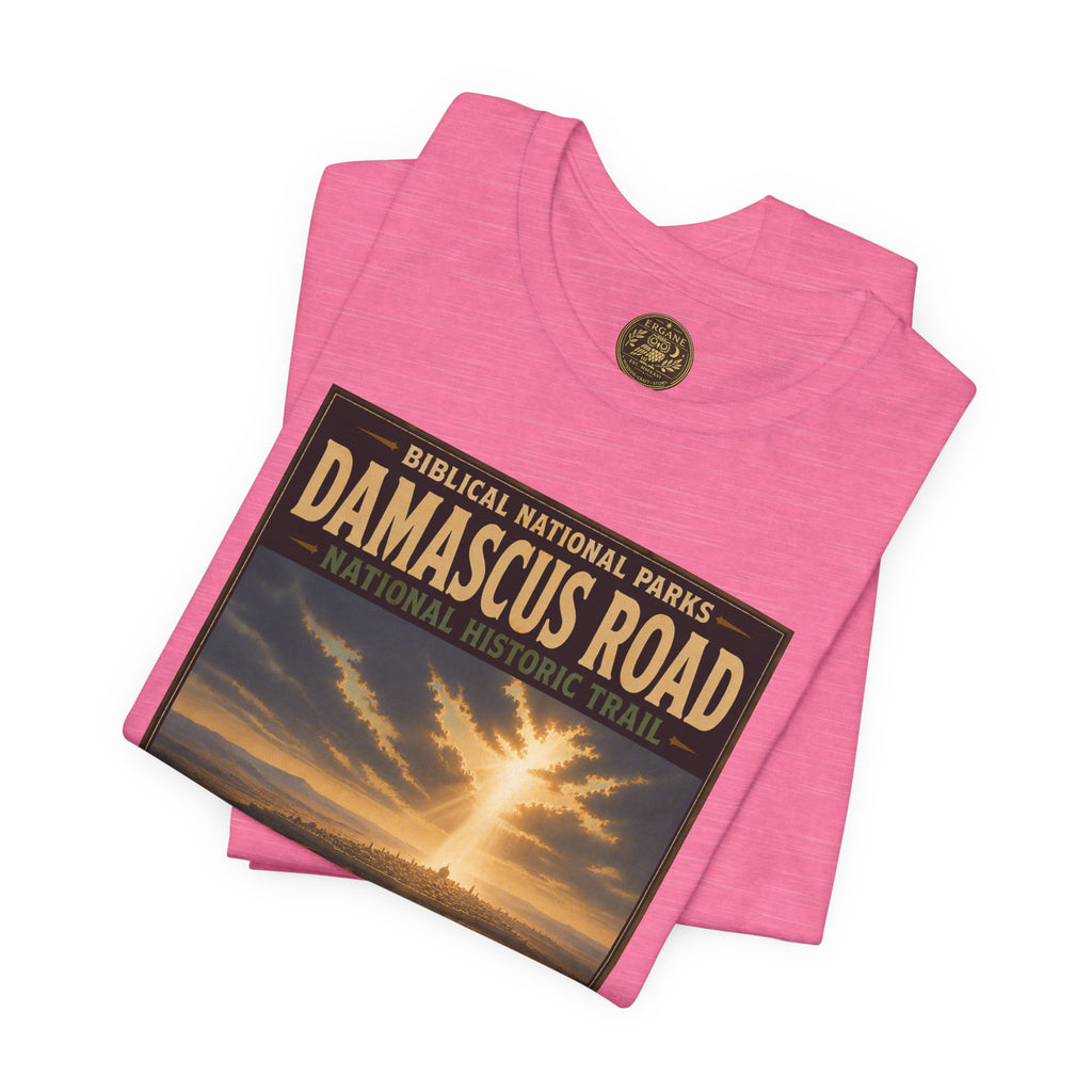 Biblical National Parks Collection VIII- The Apostles' Trails #042/049 | Acts 9 | Vintage nature poster Tee | Biblical national parks graphic shirt