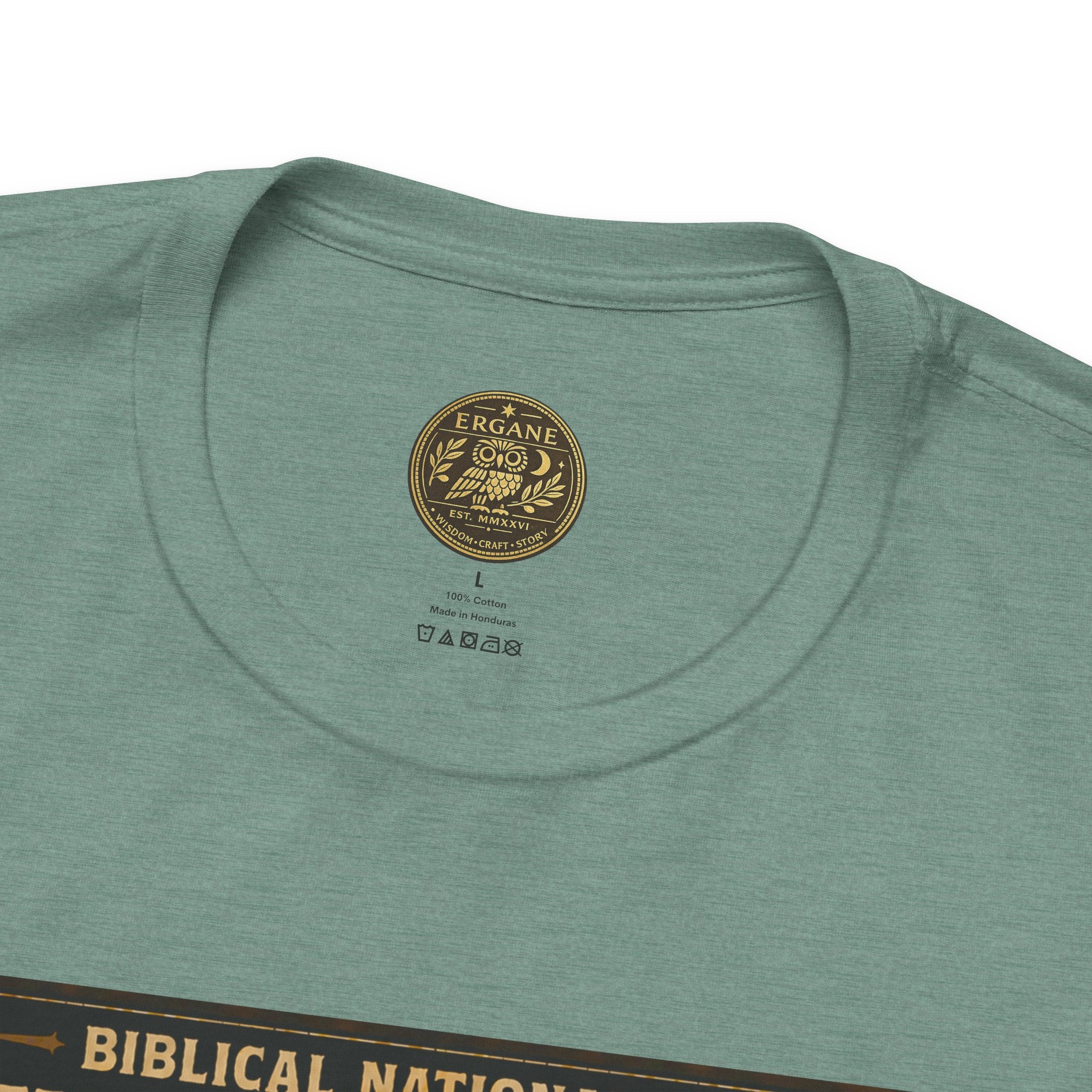 Biblical National Parks Collection X- #056/061 - Revelation: The Final Frontier | Revelation 1: 12-20 | Vintage nature poster Tee | Biblical national parks graphic shirt