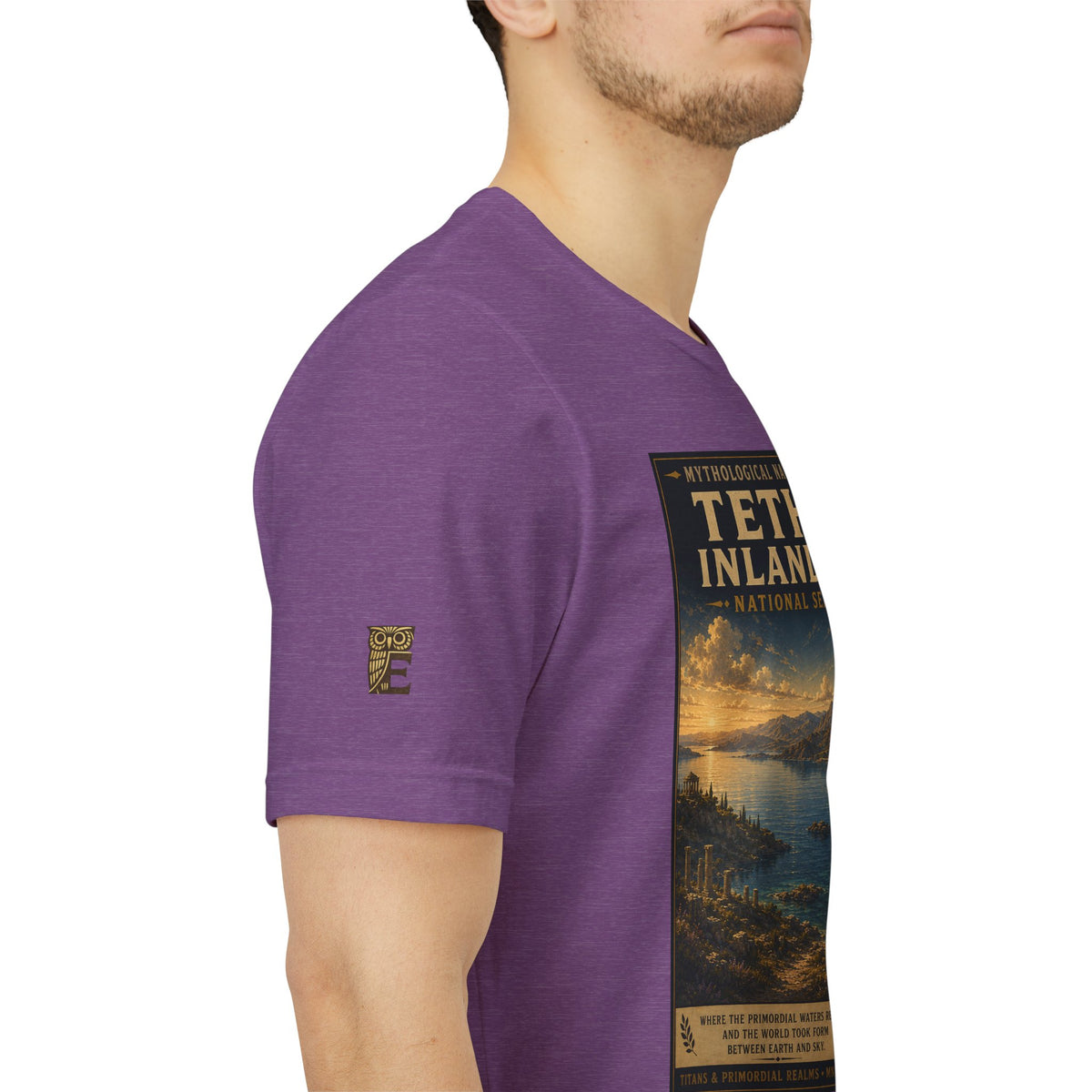 Mythological National Parks COLLECTION V- #043-050 TITANS & PRIMORDIAL REALMS | Vintage nature poster Tee | Mythological National Parks graphic shirt