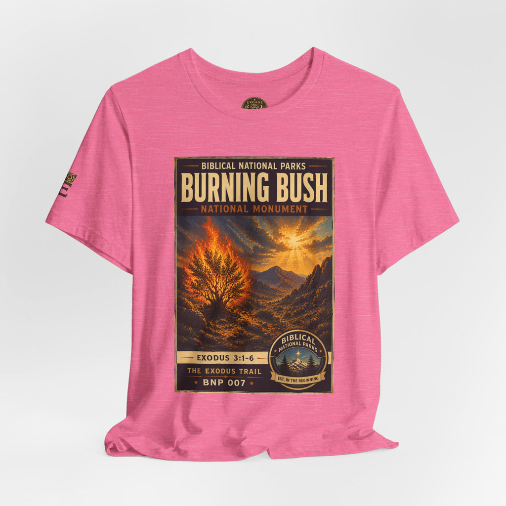 Biblical National Parks Collection II- The Exodus Trail #007/013 Exodus 3: 1-6 | Vintage nature poster Tee | Biblical national parks graphic shirt