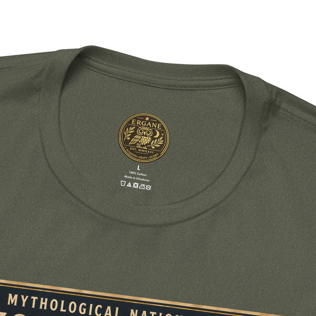 Mythological National Parks Collection I- #001-007- The Olympians  | Vintage nature poster Tee | Mythological National Parks graphic shirt