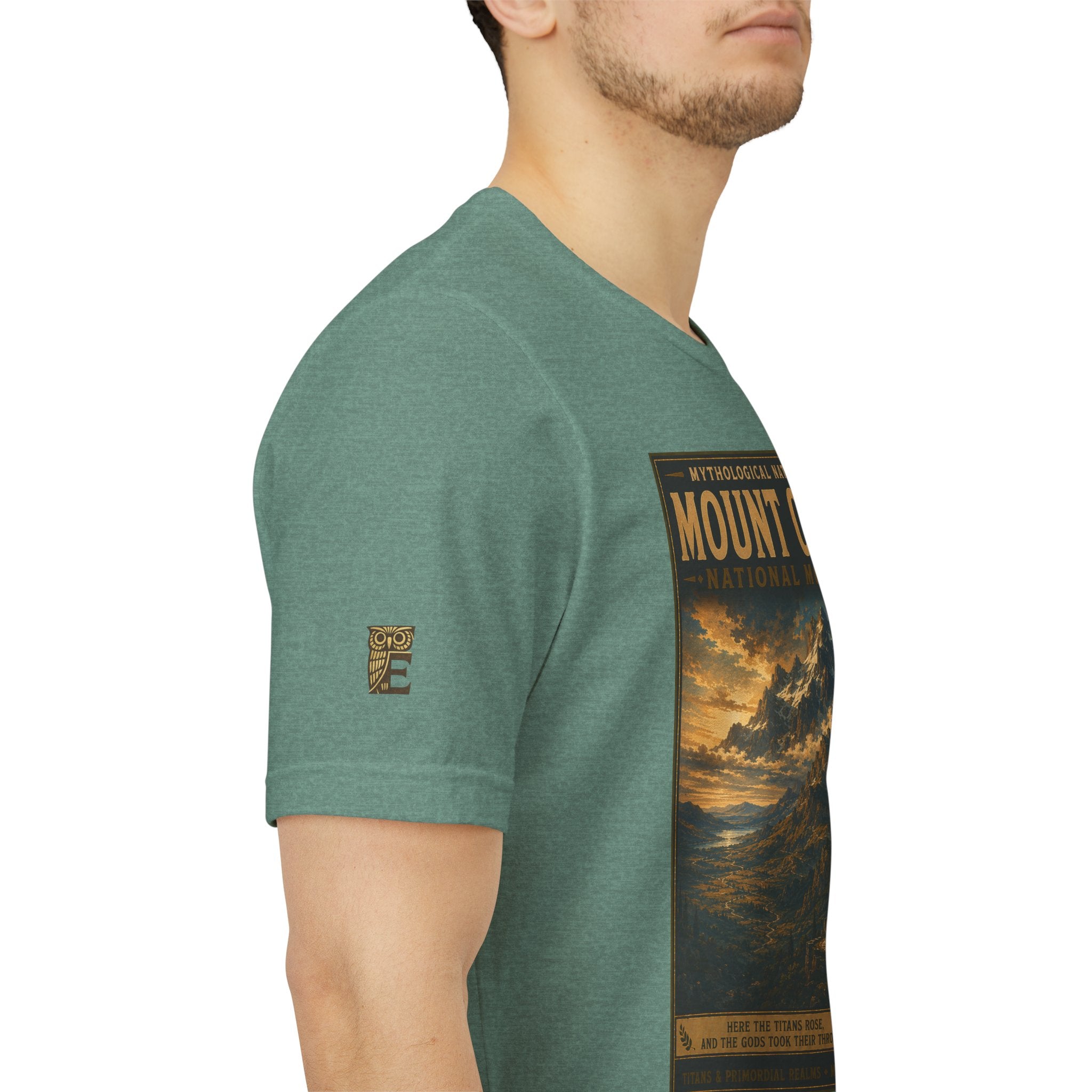 Mythological National Parks COLLECTION V- #039-050 TITANS & PRIMORDIAL REALMS | Vintage nature poster Tee | Mythological National Parks graphic shirt