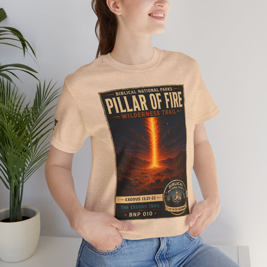 Biblical National Parks Collection II- The Exodus Trail #010/013 Exodus 13: 21-22 | Vintage nature poster Tee | Biblical national parks graphic shirt