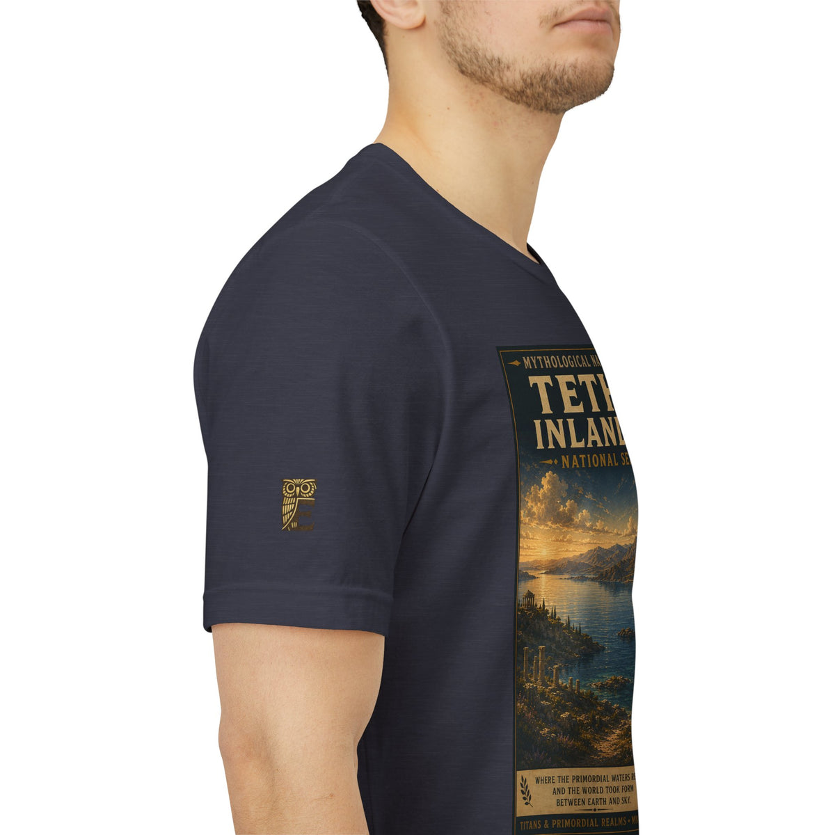 Mythological National Parks COLLECTION V- #043-050 TITANS & PRIMORDIAL REALMS | Vintage nature poster Tee | Mythological National Parks graphic shirt