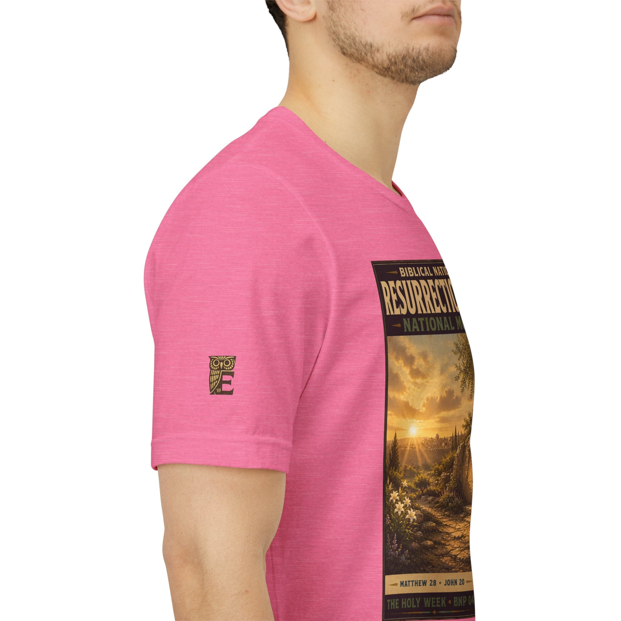 Biblical National Parks Collection VII- The Holy Week #041/041 | Matthew 28 - John 20 | Vintage nature poster Tee | Biblical national parks graphic shirt