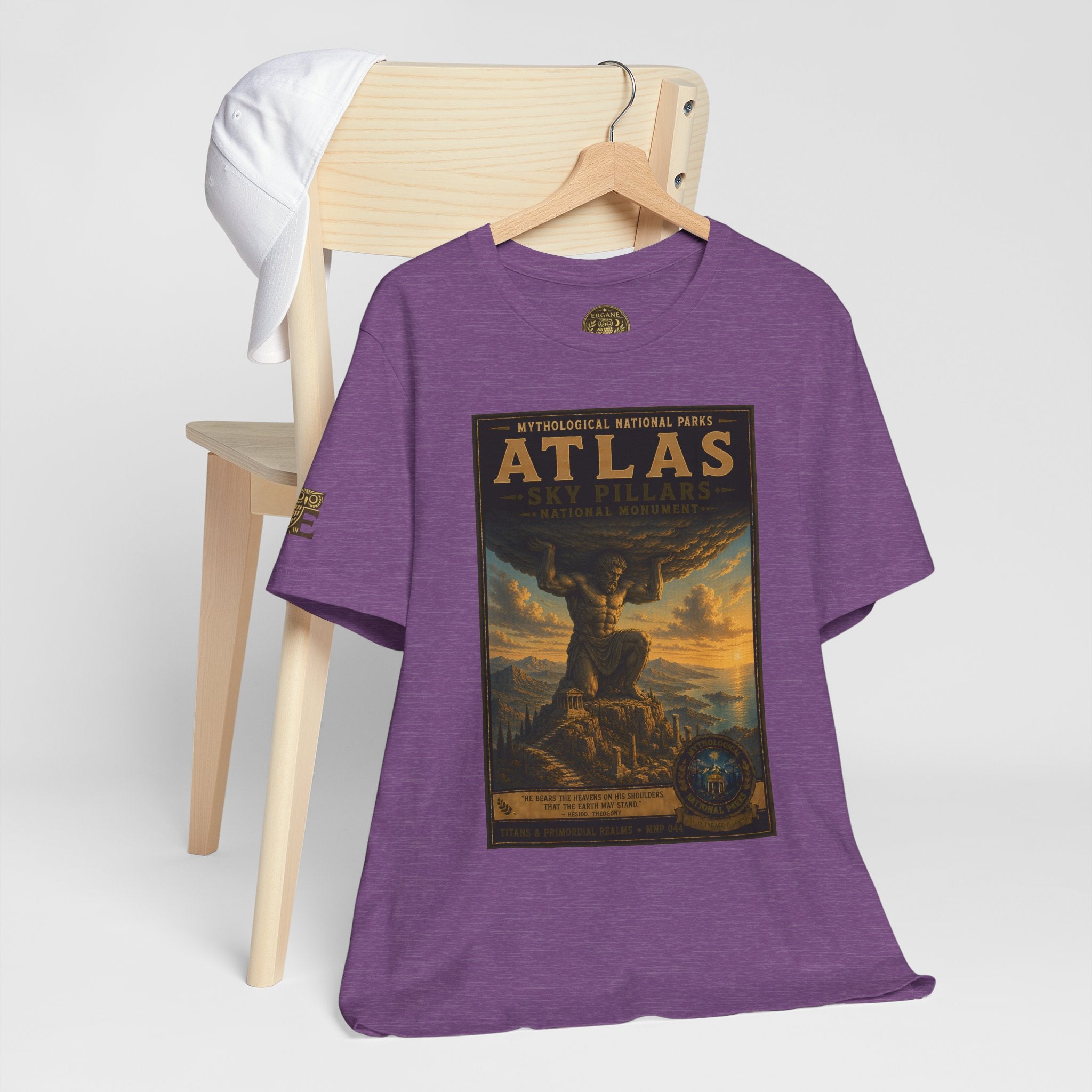 Mythological National Parks COLLECTION V- #044-050 TITANS & PRIMORDIAL REALMS | Vintage nature poster Tee | Mythological National Parks graphic shirt