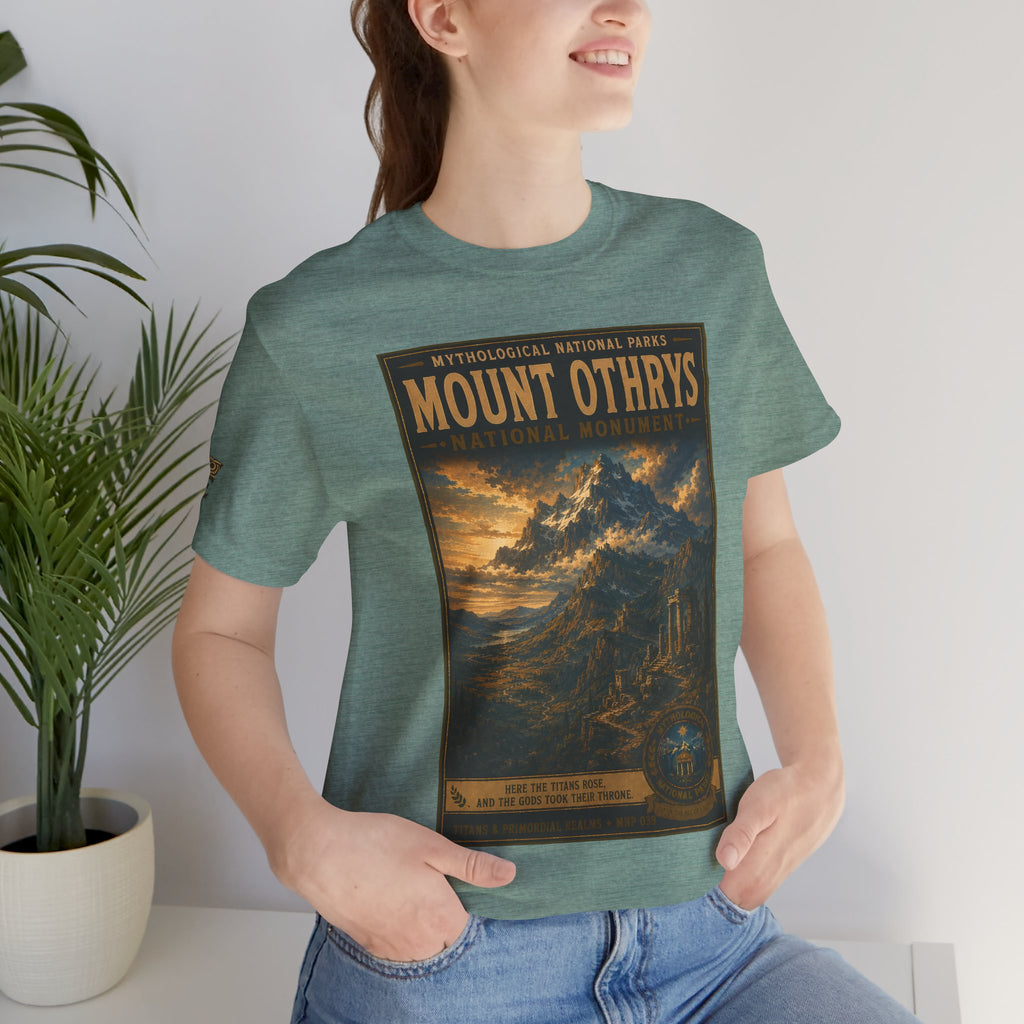 Mythological National Parks COLLECTION V- #039-050 TITANS & PRIMORDIAL REALMS | Vintage nature poster Tee | Mythological National Parks graphic shirt