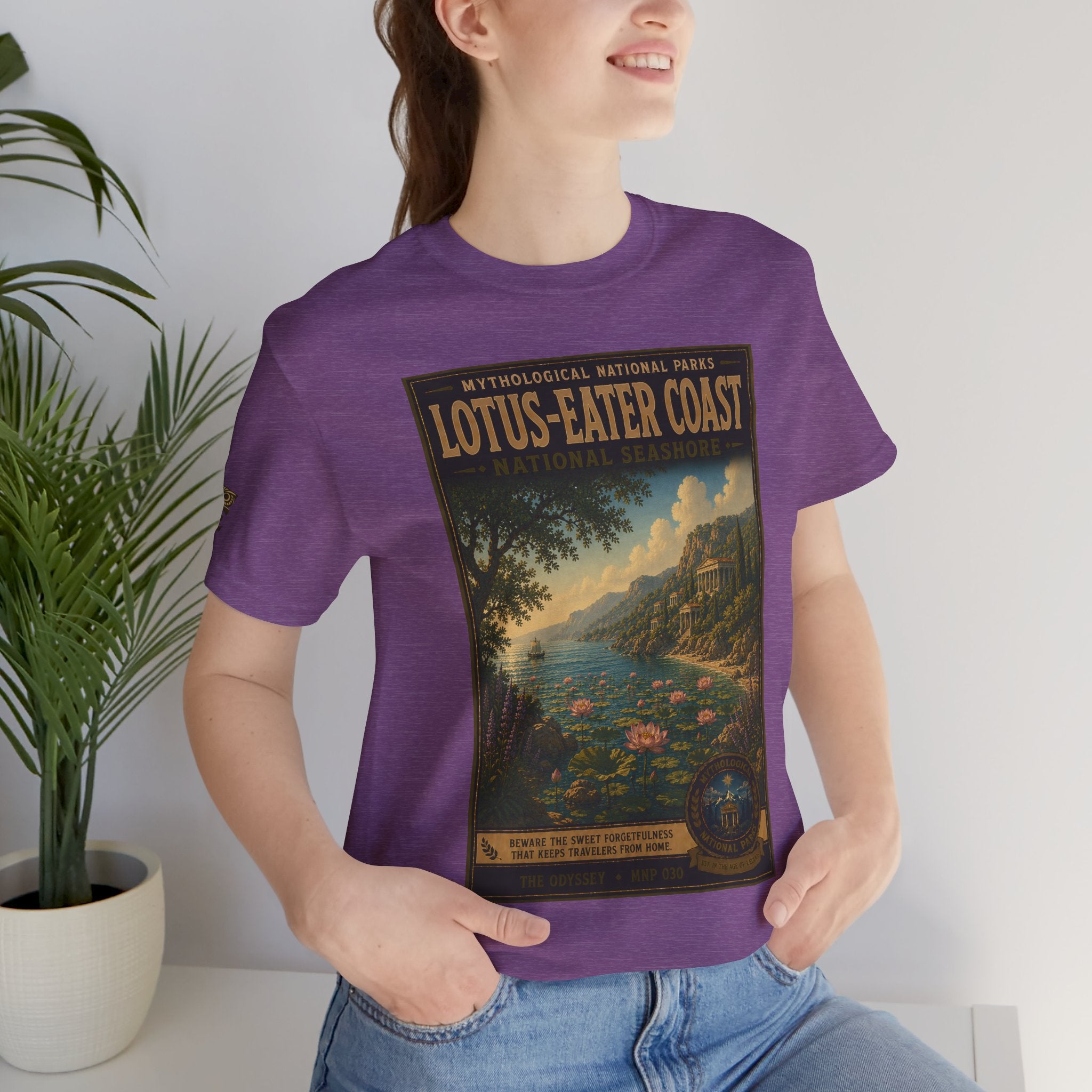 Mythological National Parks Collection IV- #030-038 - THE ODYSSEY | Vintage nature poster Tee | Mythological National Parks graphic shirt