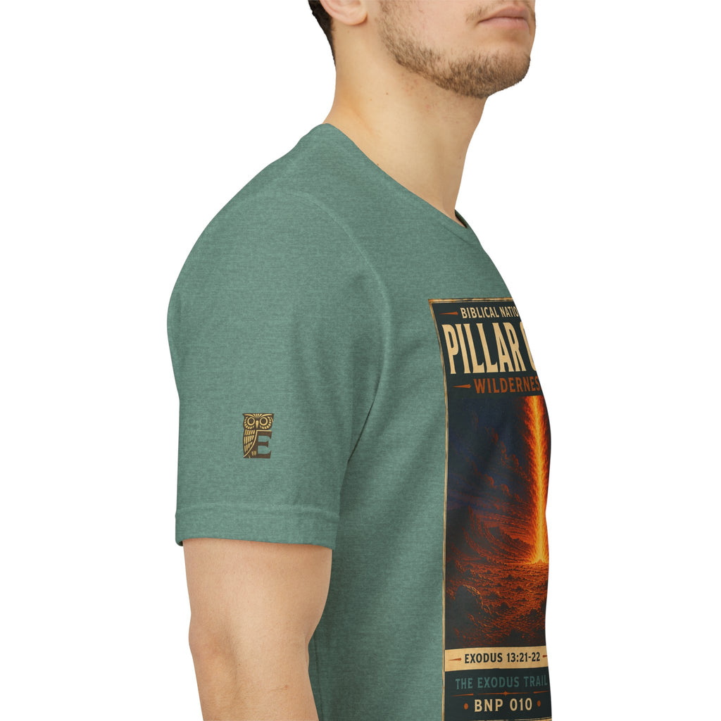 Biblical National Parks Collection II- The Exodus Trail #010/013 Exodus 13: 21-22 | Vintage nature poster Tee | Biblical national parks graphic shirt