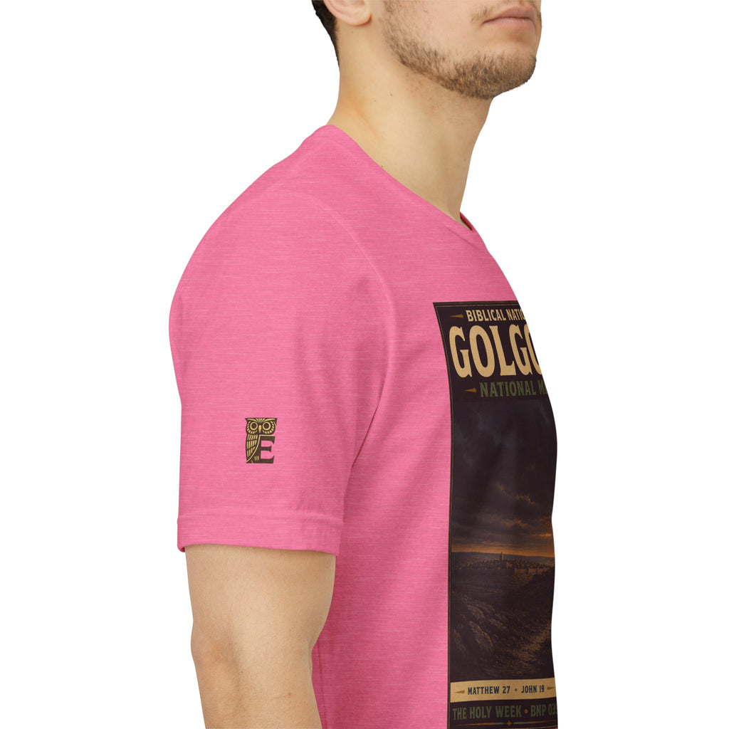 Biblical National Parks Collection VII- The Holy Week #039/041 | Matthew 27 - John 19 | Vintage nature poster Tee | Biblical national parks graphic shirt