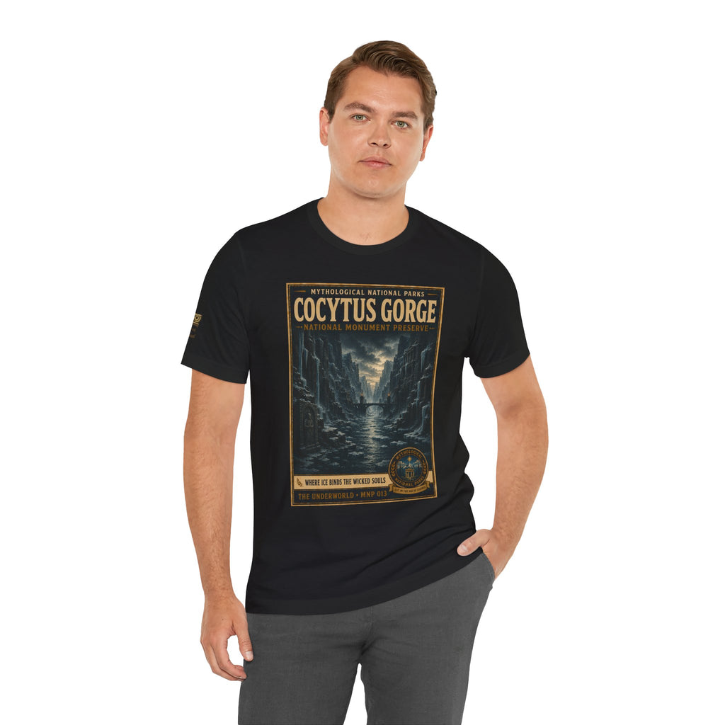 Mythological National Parks Collection II- #013-016 -The Underworld | Vintage nature poster Tee | Mythological National Parks graphic shirt
