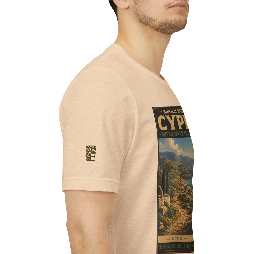 Biblical National Parks Collection VIII- The Apostles' Trails #044/049 | Acts 13 | Vintage nature poster Tee | Biblical national parks graphic shirt
