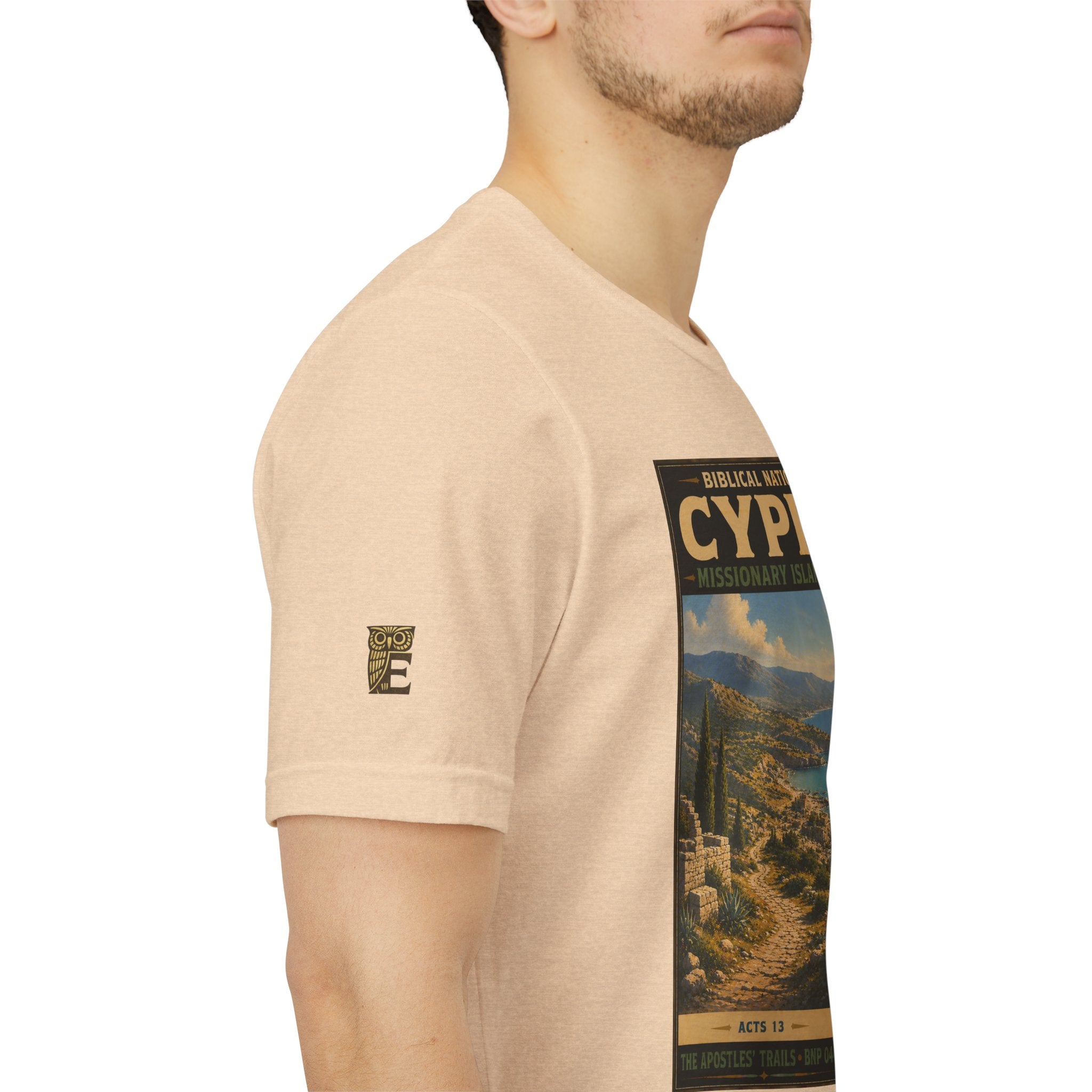 Biblical National Parks Collection VIII- The Apostles' Trails #044/049 | Acts 13 | Vintage nature poster Tee | Biblical national parks graphic shirt