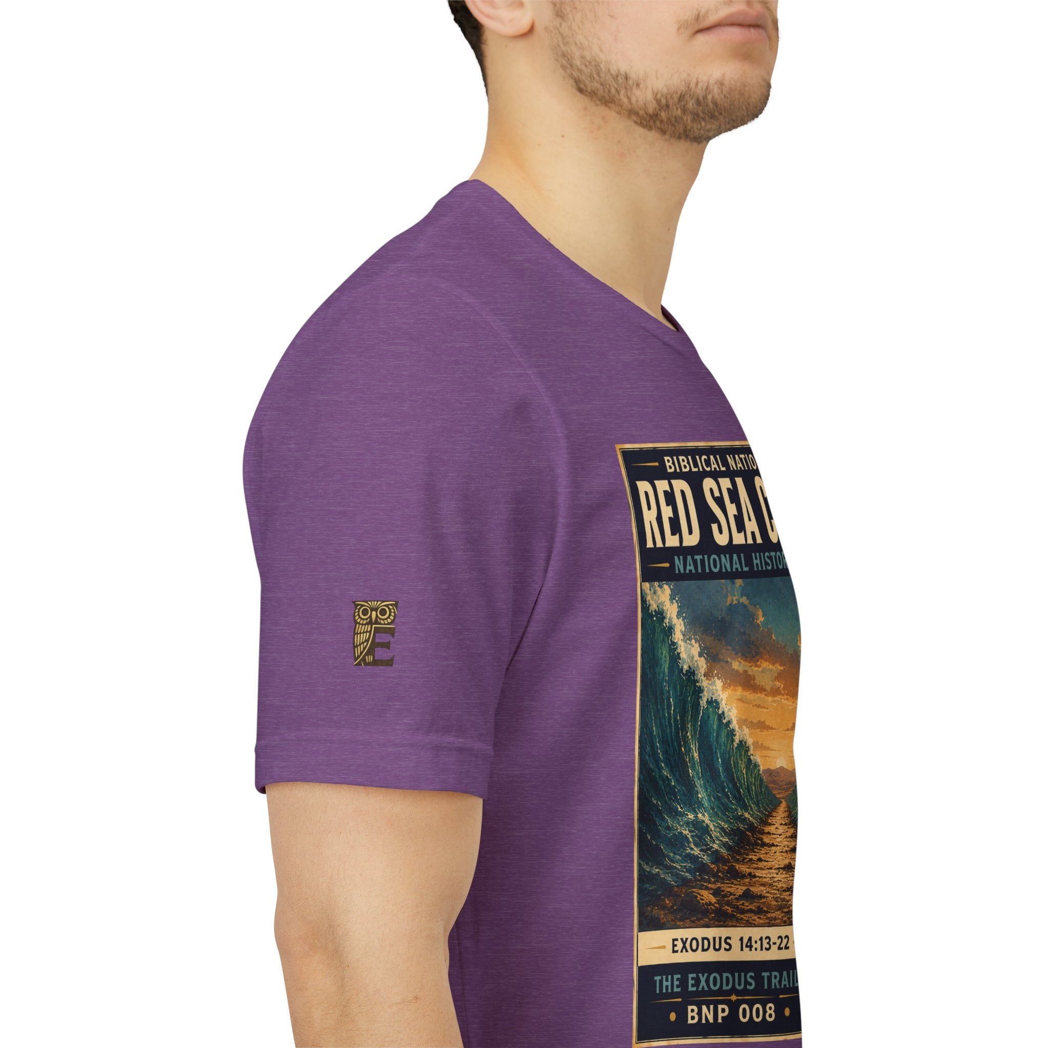 Biblical National Parks Collection II- The Exodus Trail #008/013 Exodus 14: 13-22 | Vintage nature poster Tee | Biblical national parks graphic shirt