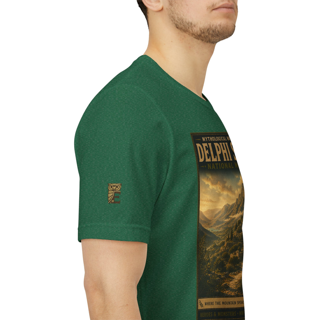 Mythological National Parks Collection III- #025-028 - Heros & Monsters | Vintage nature poster Tee | Mythological National Parks graphic shirt