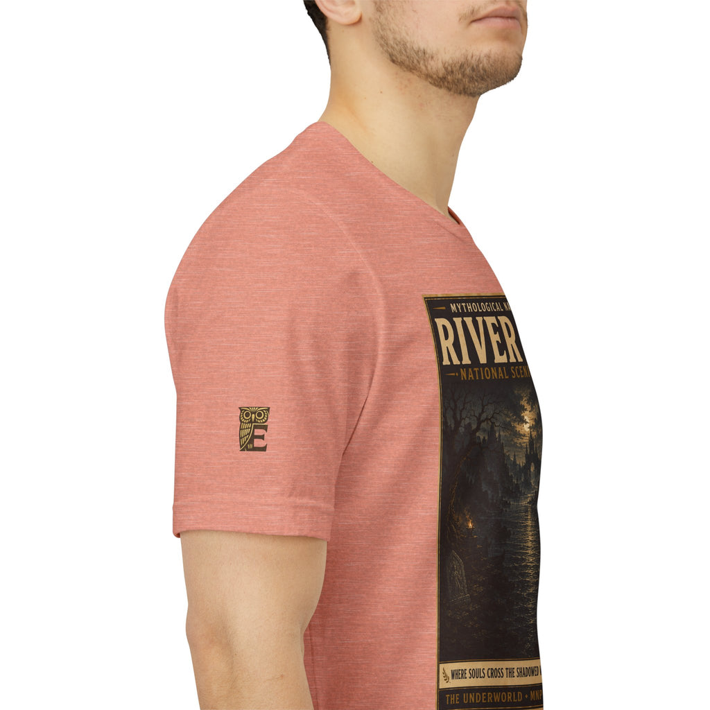 Mythological National Parks Collection II- #008-016 -The Underworld | Vintage nature poster Tee | Mythological National Parks graphic shirt