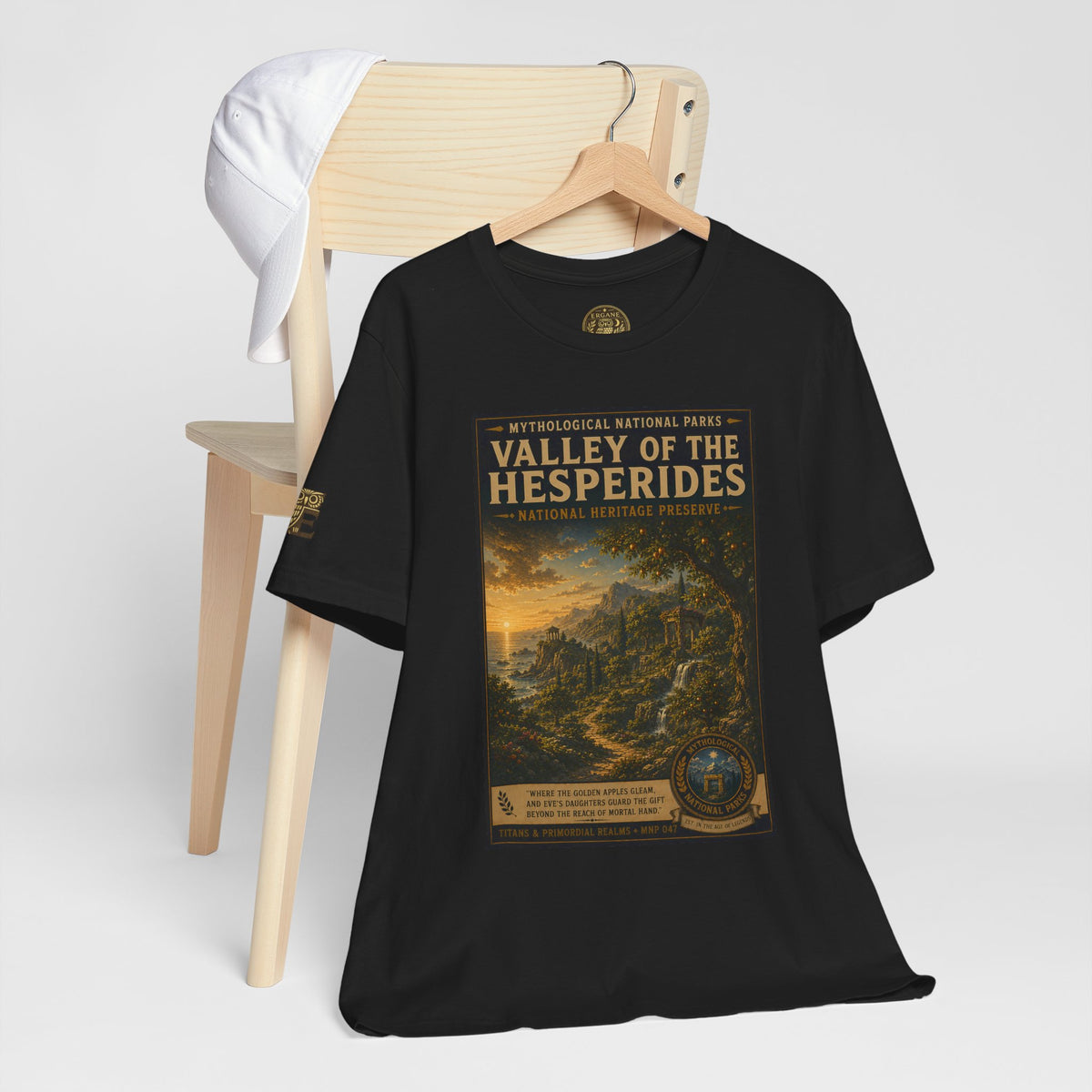 Mythological National Parks COLLECTION V- #047-050 TITANS & PRIMORDIAL REALMS | Vintage nature poster Tee | Mythological National Parks graphic shirt
