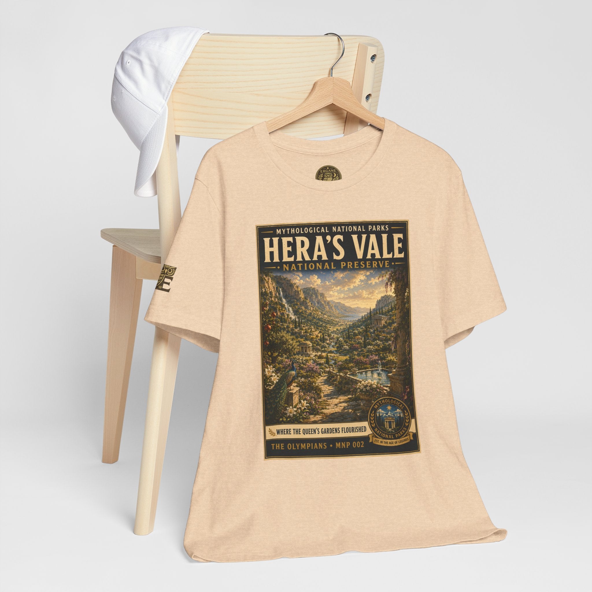 Mythological National Parks Collection I- #002-007 - The Olympians | Vintage nature poster Tee | Mythological National Parks graphic shirt