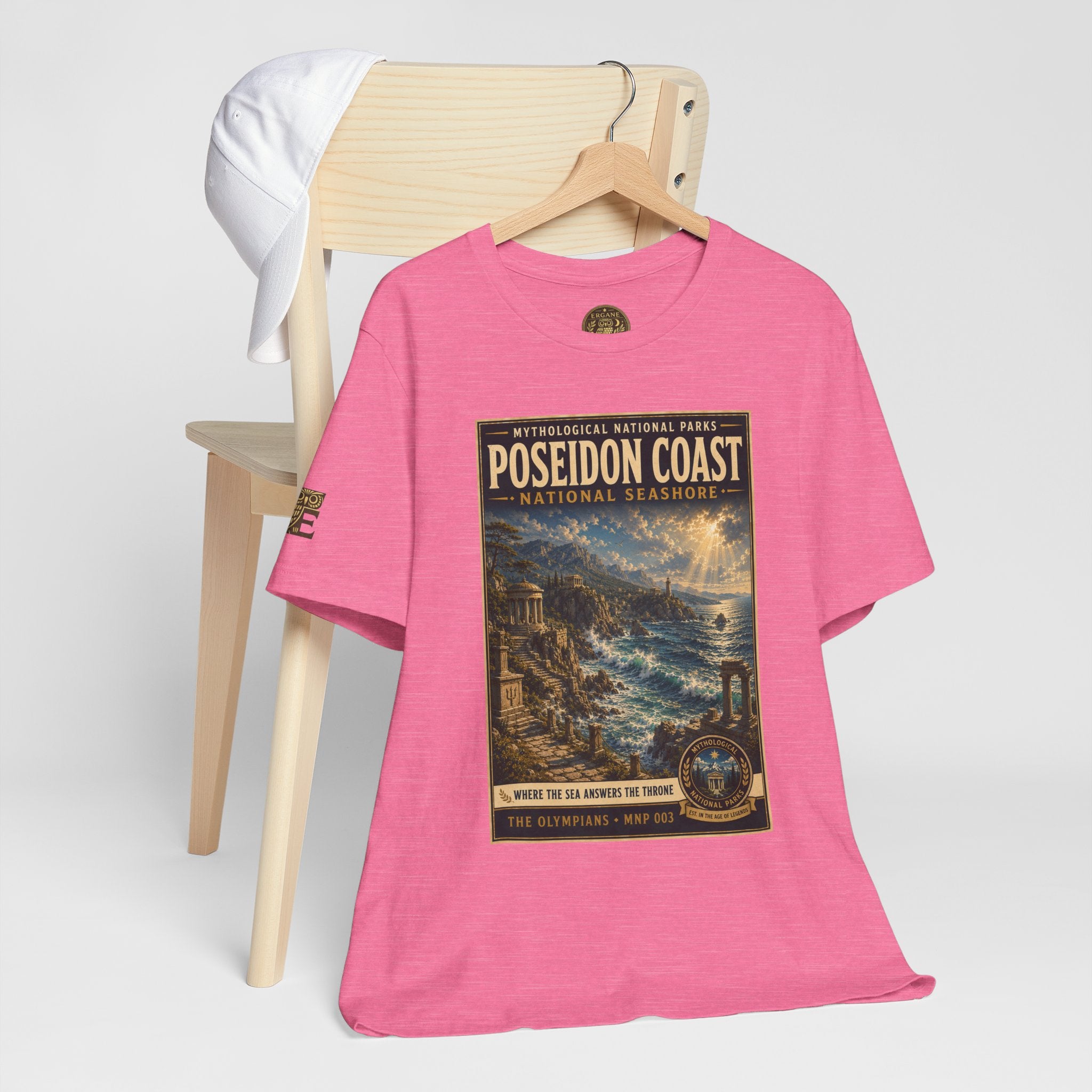 Mythological National Parks Collection I- #003-007 - The Olympians | Vintage nature poster Tee | Mythological National Parks graphic shirt