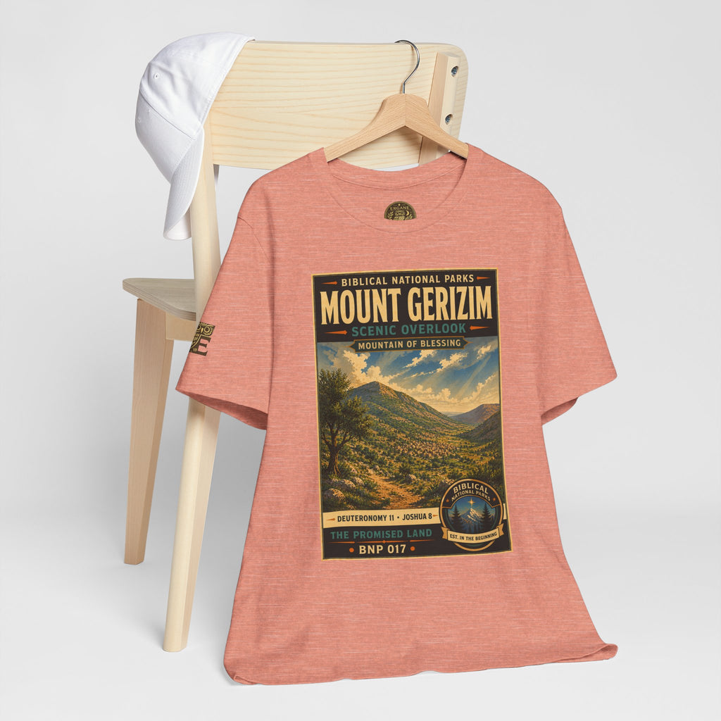 Biblical National Parks Collection III- The Promised Land #017/018 Joshua 8 | Vintage nature poster Tee | Biblical national parks graphic shirt