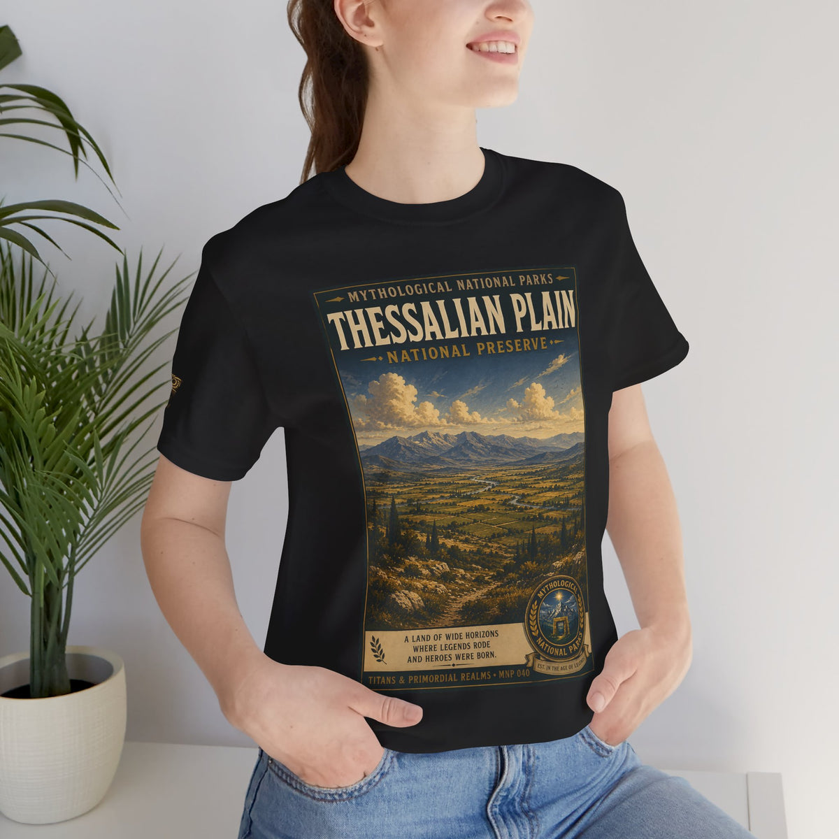 Mythological National Parks COLLECTION V- #040-050 TITANS & PRIMORDIAL REALMS | Vintage nature poster Tee | Mythological National Parks graphic shirt