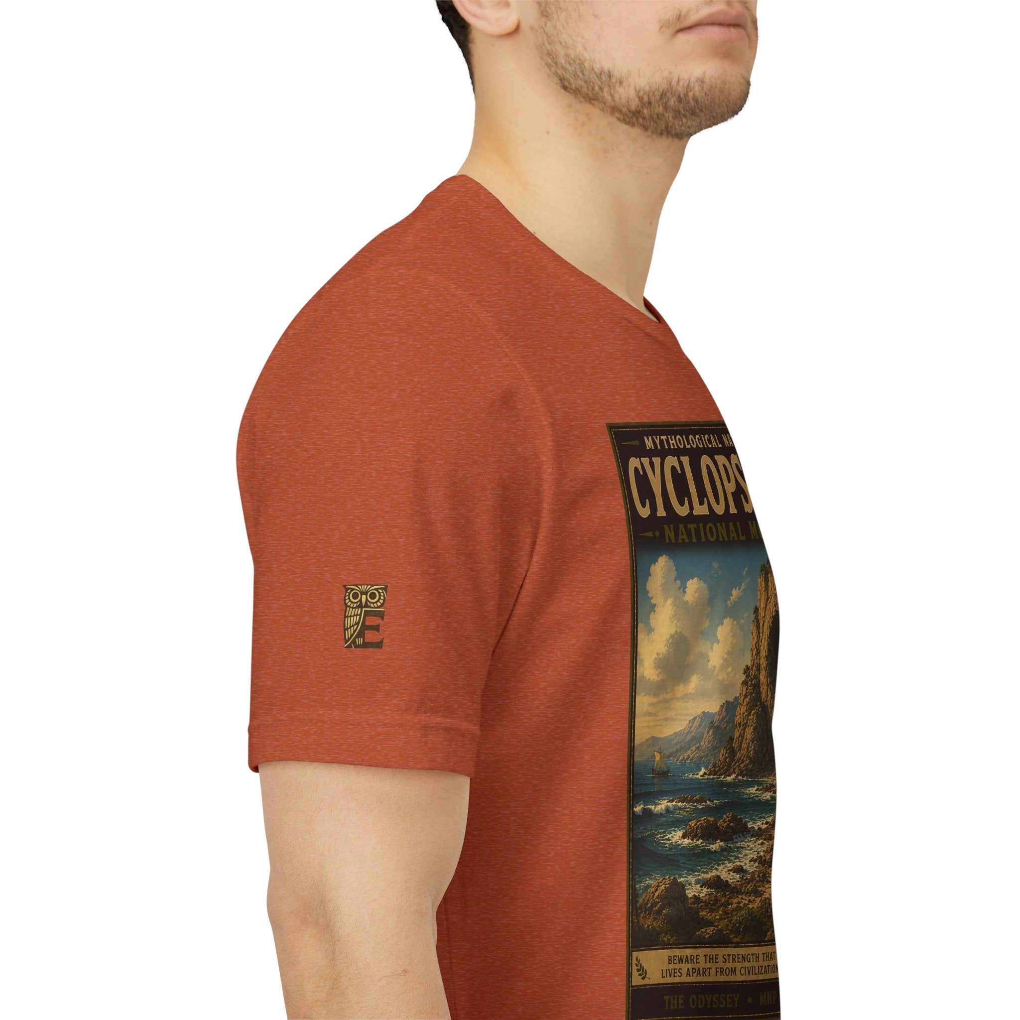Mythological National Parks Collection IV- #031-038 - THE ODYSSEY | Vintage nature poster Tee | Mythological National Parks graphic shirt