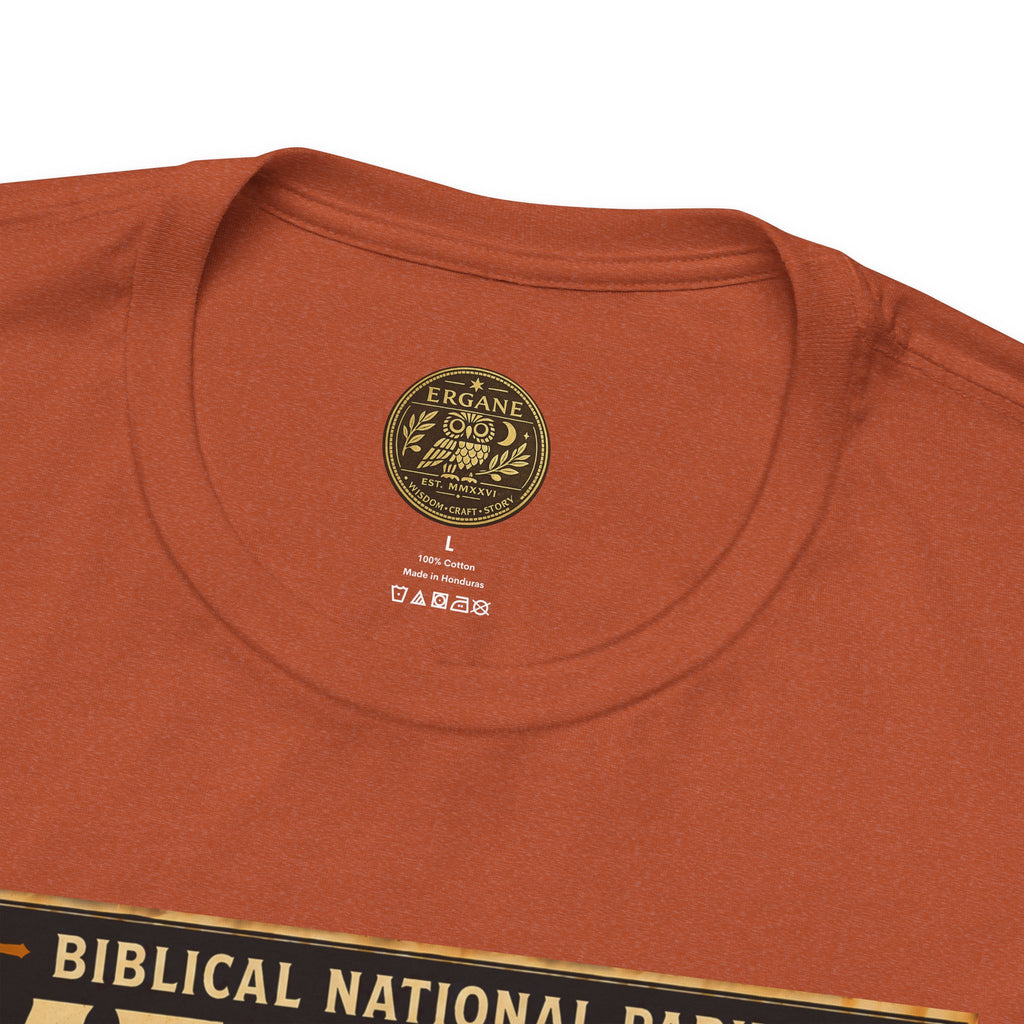 Biblical National Parks Collection II- The Exodus Trail #012/013 Exodus 17: 1-7 | Vintage nature poster Tee | Biblical national parks graphic shirt