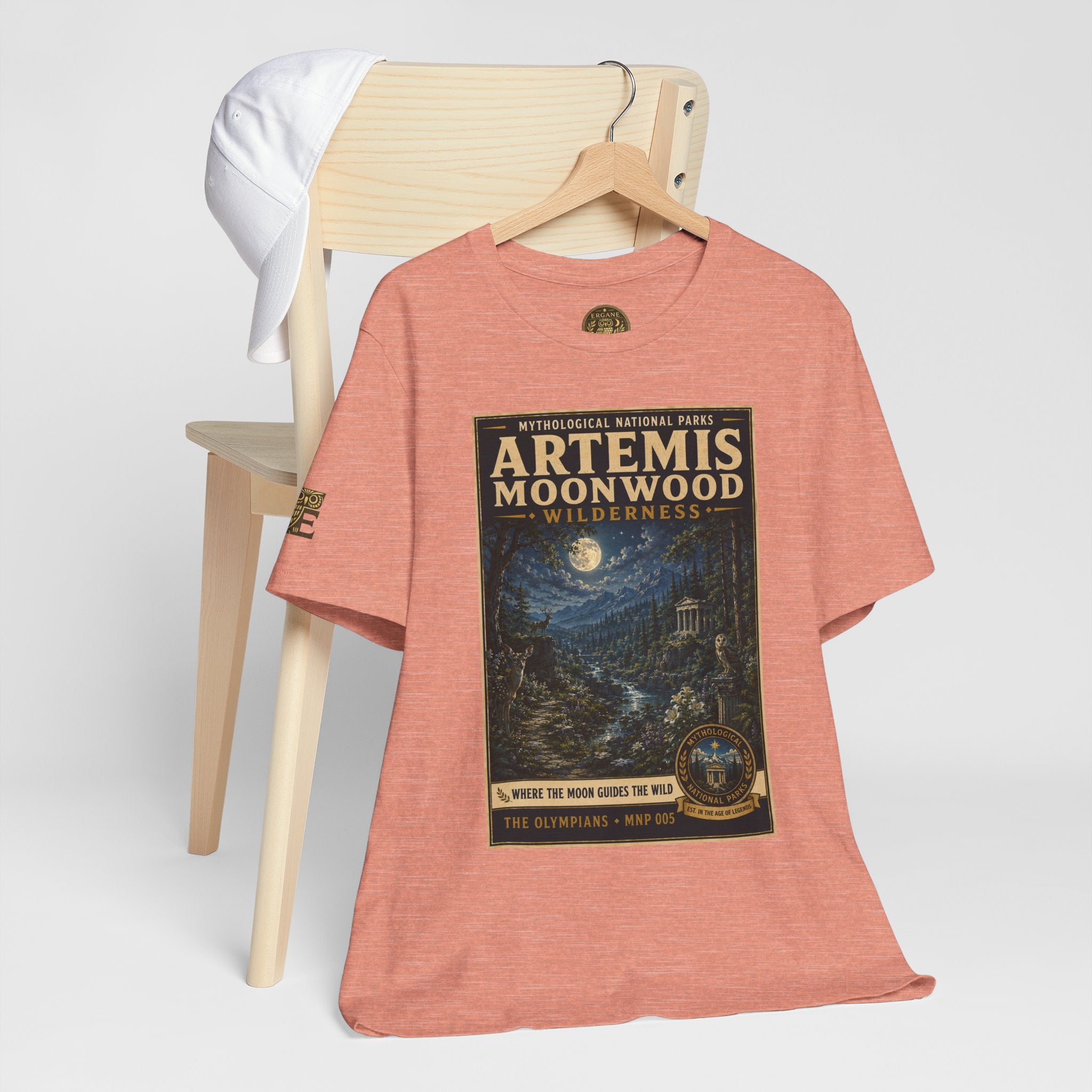 Mythological National Parks Collection I- #005-007 -The Olympians | Vintage nature poster Tee | Mythological National Parks graphic shirt