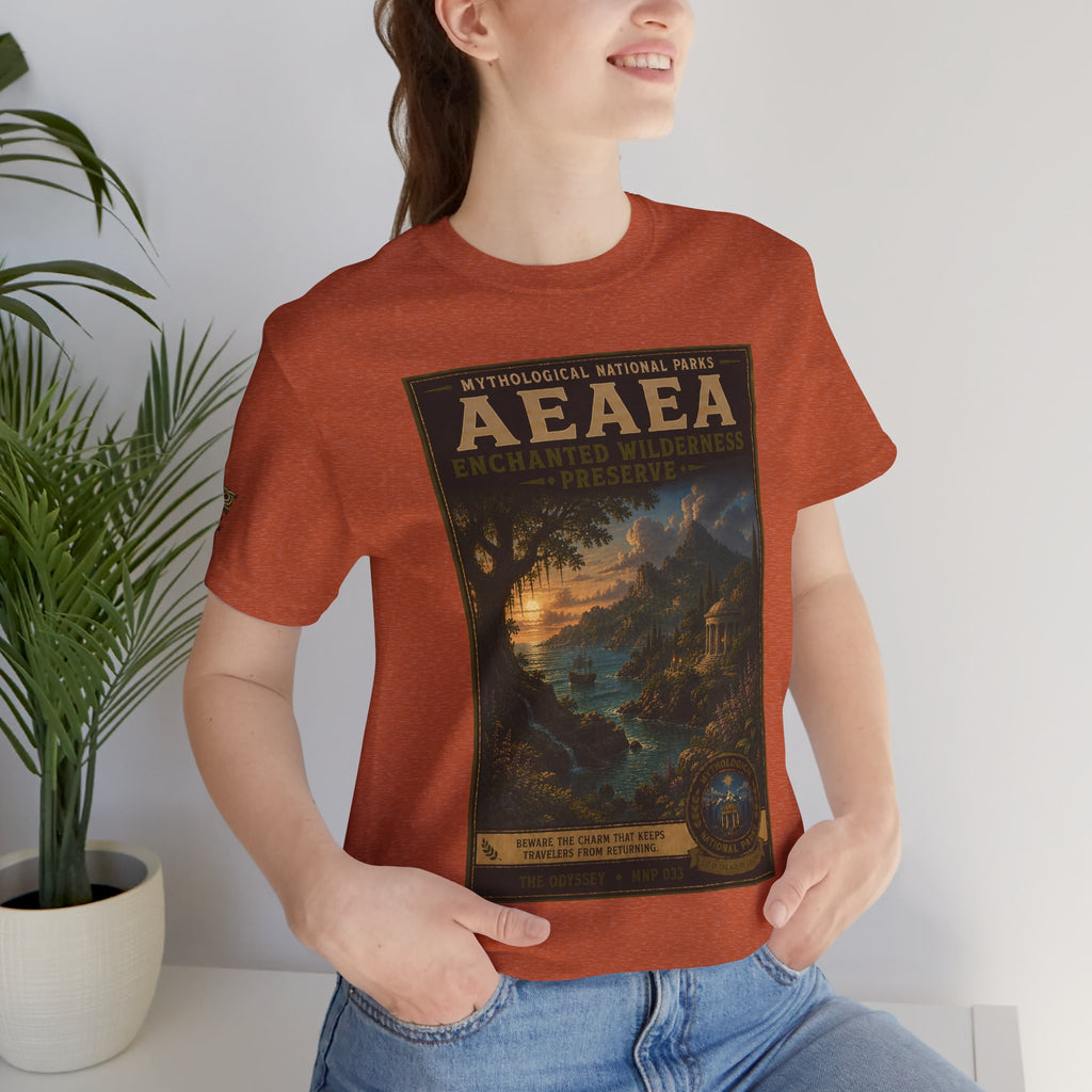Mythological National Parks Collection IV- #033-038 - THE ODYSSEY | Vintage nature poster Tee | Mythological National Parks graphic shirt
