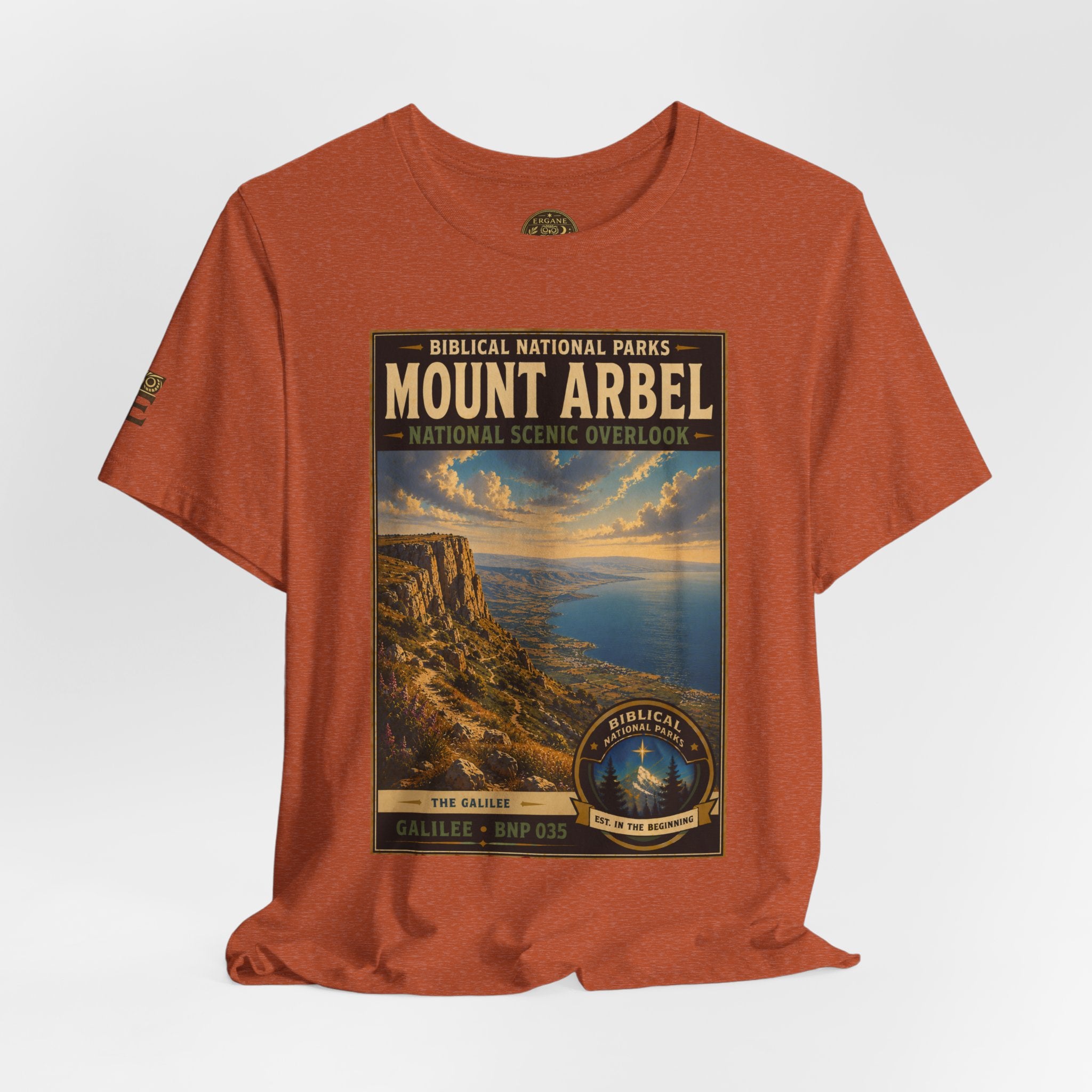 Biblical National Parks Collection VI- Galilee #035/035 The Galilee | Vintage nature poster Tee | Biblical national parks graphic shirt