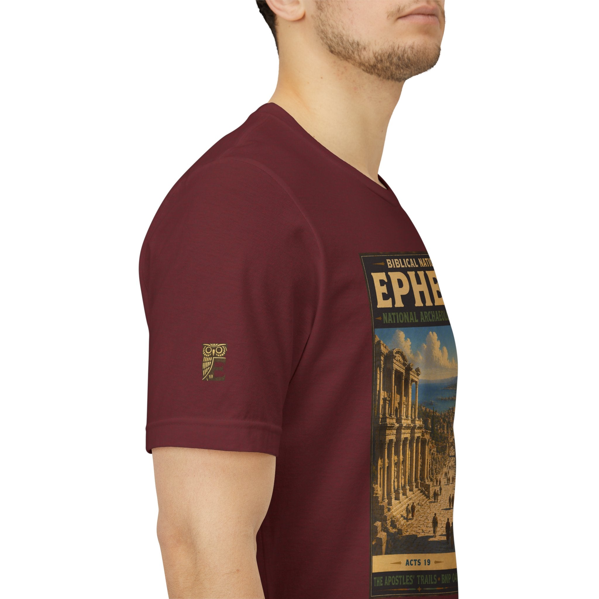 Biblical National Parks Collection VIII- The Apostles' Trails #048/049 | Acts 19 | Vintage nature poster Tee | Biblical national parks graphic shirt
