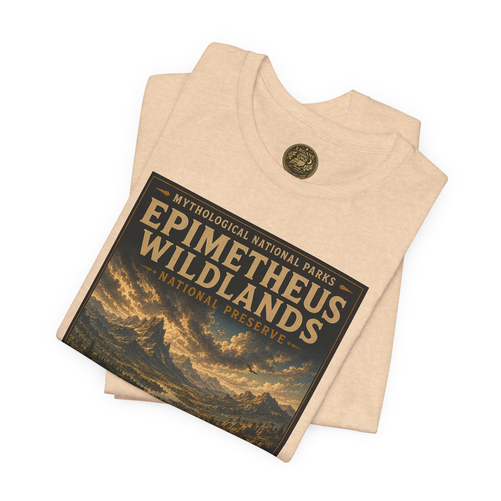 Mythological National Parks COLLECTION V- #046-050 TITANS & PRIMORDIAL REALMS | Vintage nature poster Tee | Mythological National Parks graphic shirt