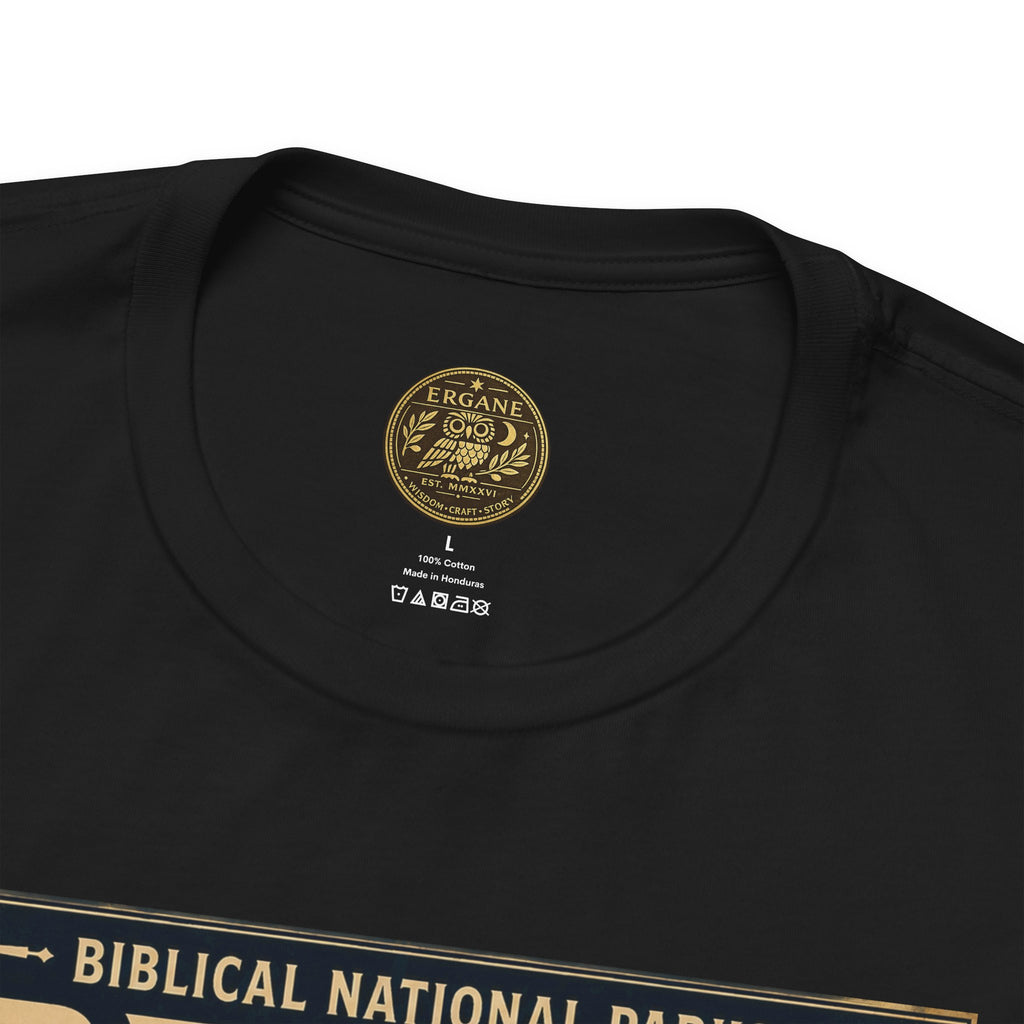 Biblical National Parks Collection I- In The Beginning #006/006 Genesis 28: 10-22 | Vintage nature poster Tee | Biblical national parks graphic shirt