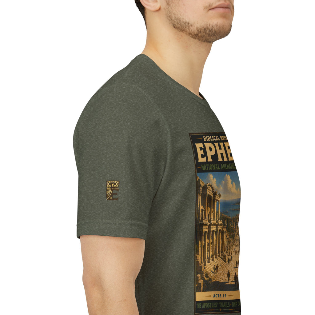 Biblical National Parks Collection VIII- The Apostles' Trails #048/049 | Acts 19 | Vintage nature poster Tee | Biblical national parks graphic shirt