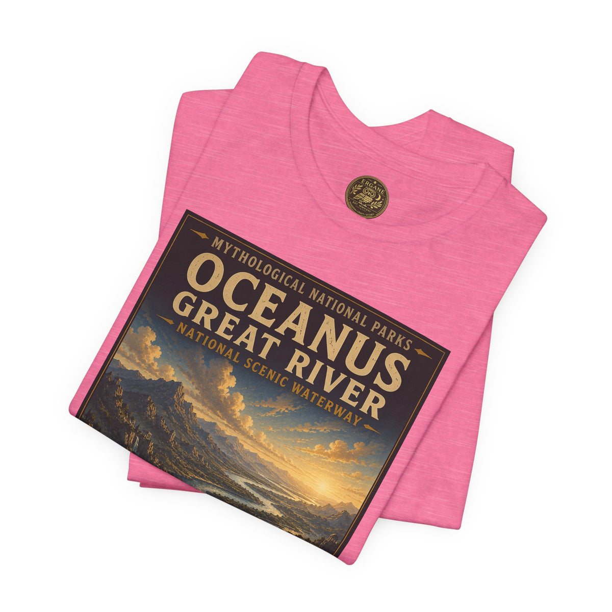 Mythological National Parks COLLECTION V- #042-050 TITANS & PRIMORDIAL REALMS | Vintage nature poster Tee | Mythological National Parks graphic shirt