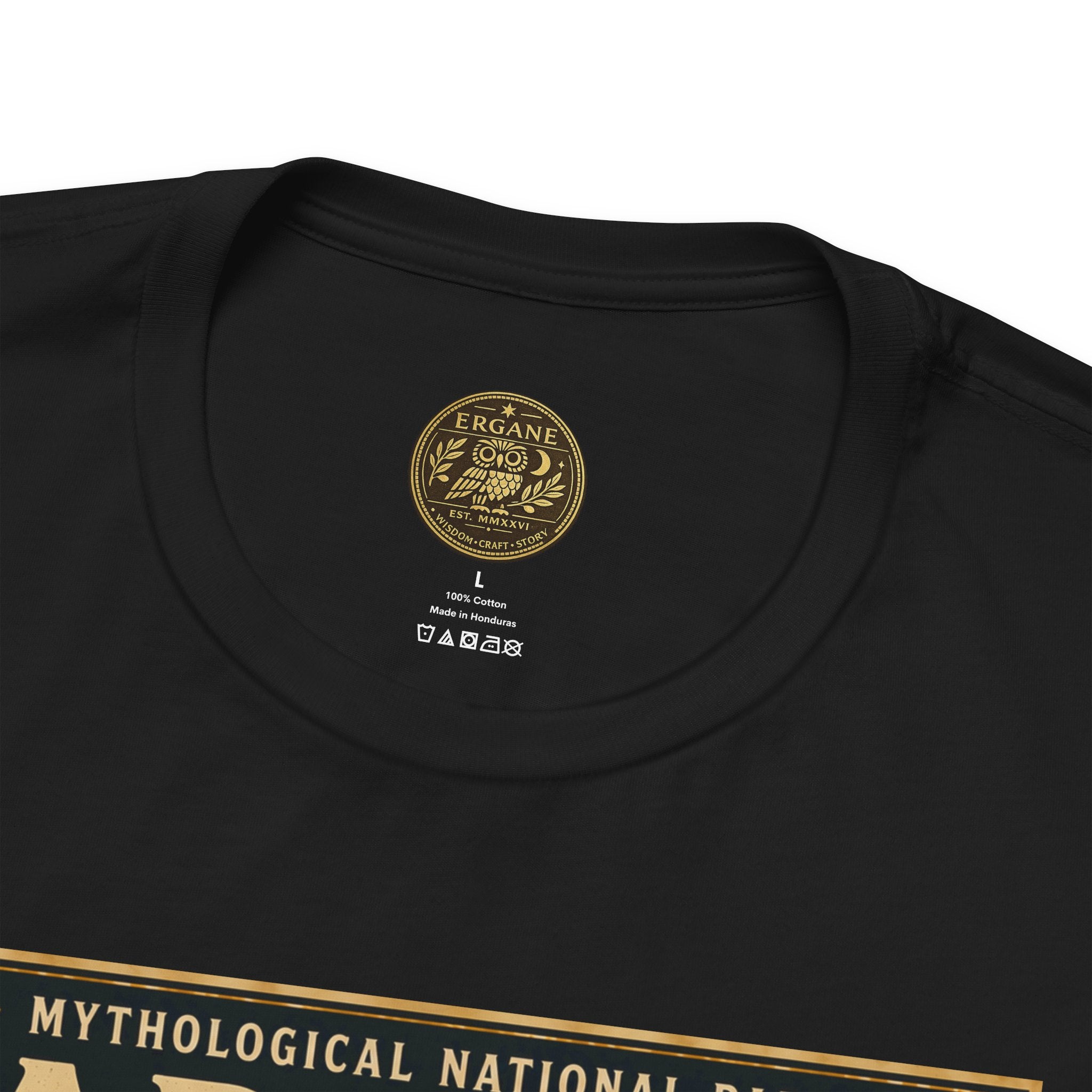 Mythological National Parks Collection I- #007-007 -The Olympians | Vintage nature poster Tee | Mythological National Parks graphic shirt