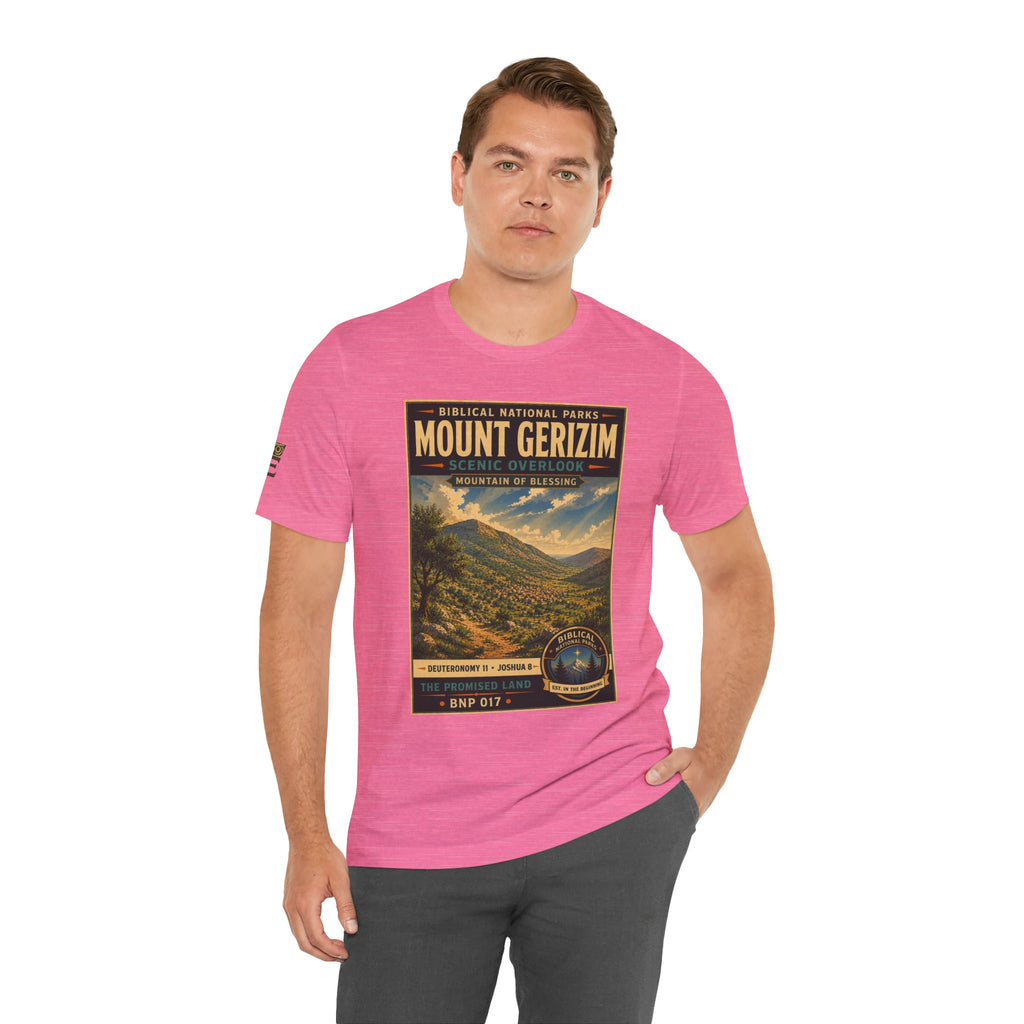 Biblical National Parks Collection III- The Promised Land #017/018 Joshua 8 | Vintage nature poster Tee | Biblical national parks graphic shirt