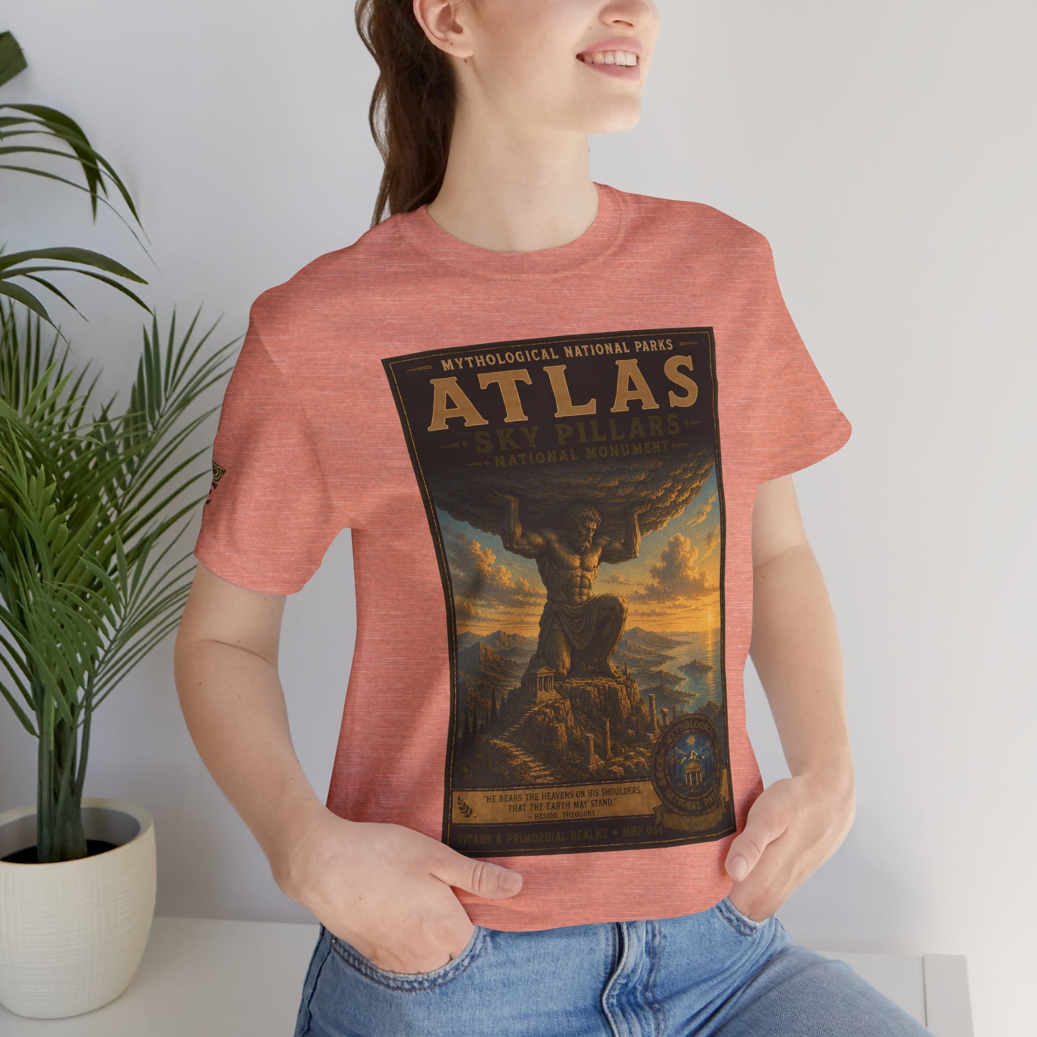 Mythological National Parks COLLECTION V- #044-050 TITANS & PRIMORDIAL REALMS | Vintage nature poster Tee | Mythological National Parks graphic shirt