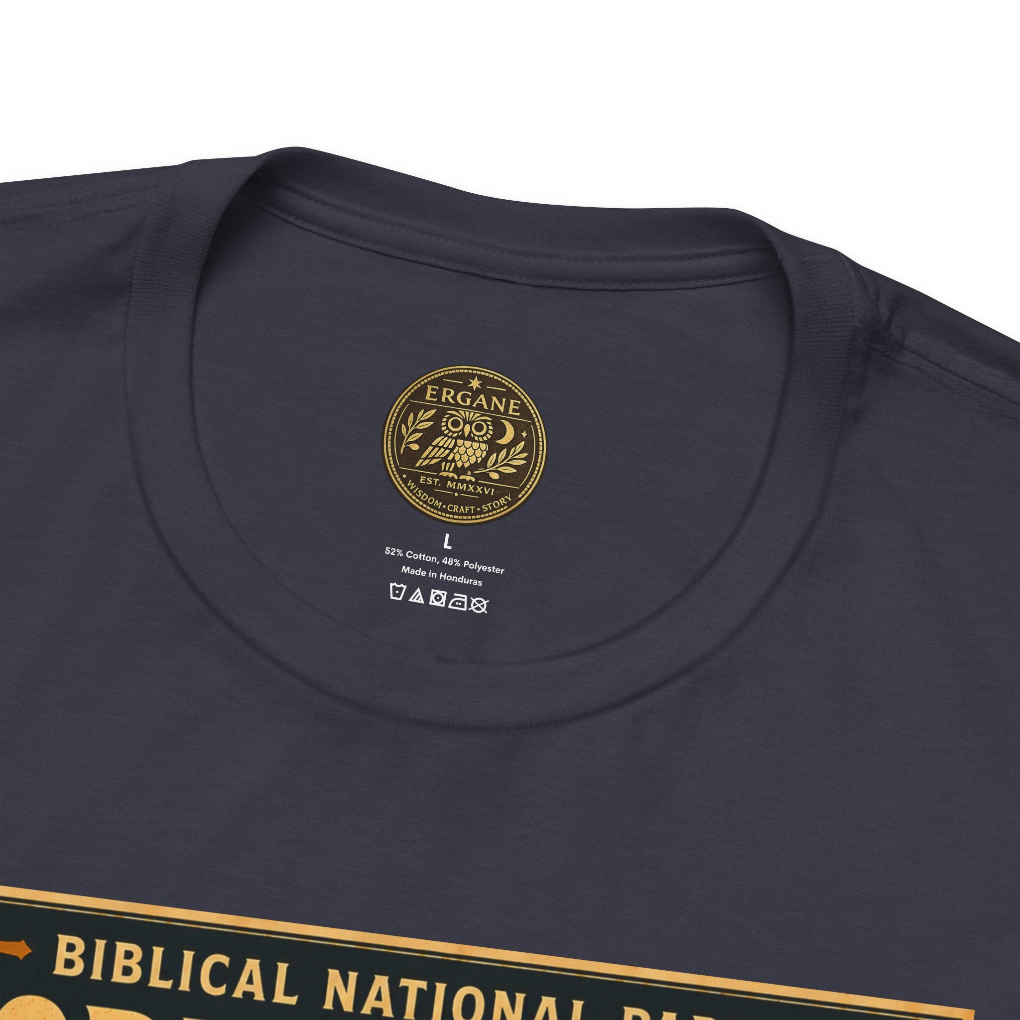 Biblical National Parks Collection III- The Promised Land #015/018 Joshua 3 | Vintage nature poster Tee | Biblical national parks graphic shirt