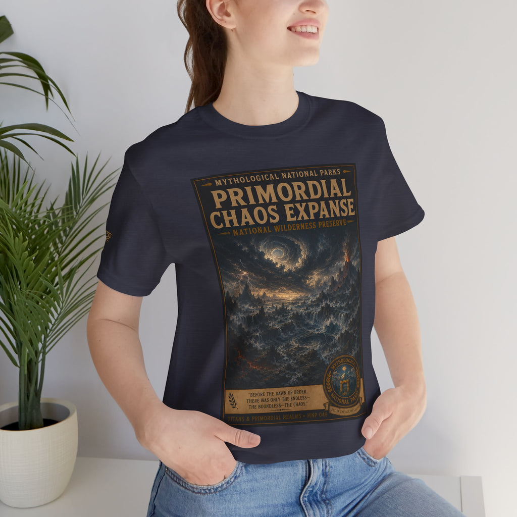 Mythological National Parks COLLECTION V- #049-050 TITANS & PRIMORDIAL REALMS | Vintage nature poster Tee | Mythological National Parks graphic shirt